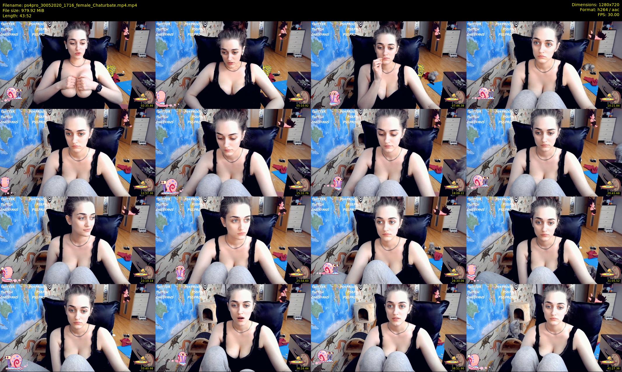ps4pro — 44 minute Chaturbate female cam show recording, 720p, May 30, 2020