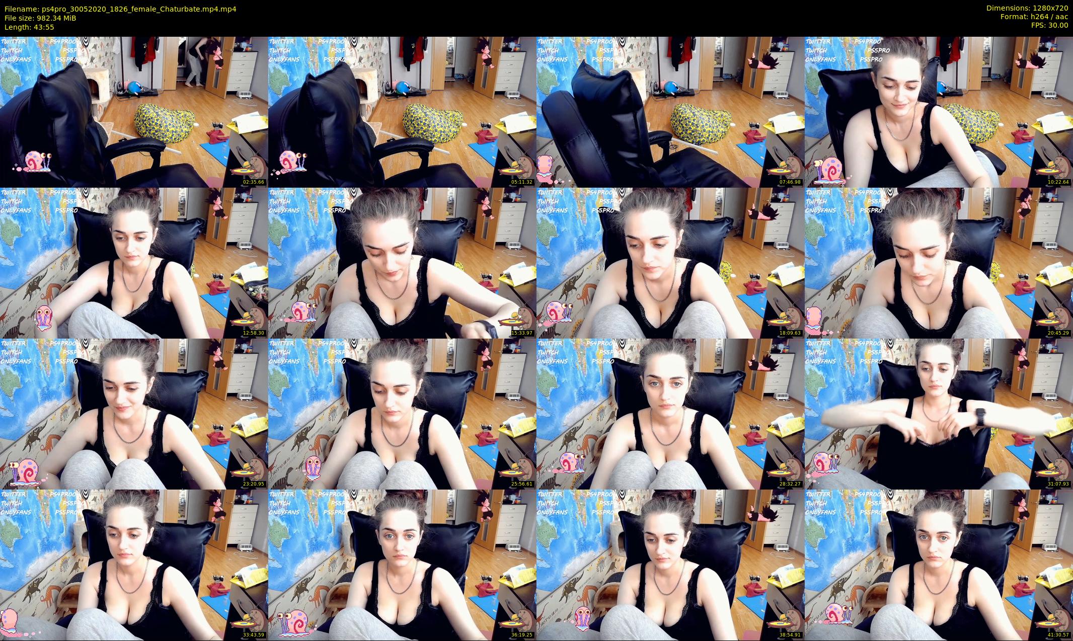 ps4pro — 44 minute Chaturbate female cam show recording, 720p, May 30, 2020