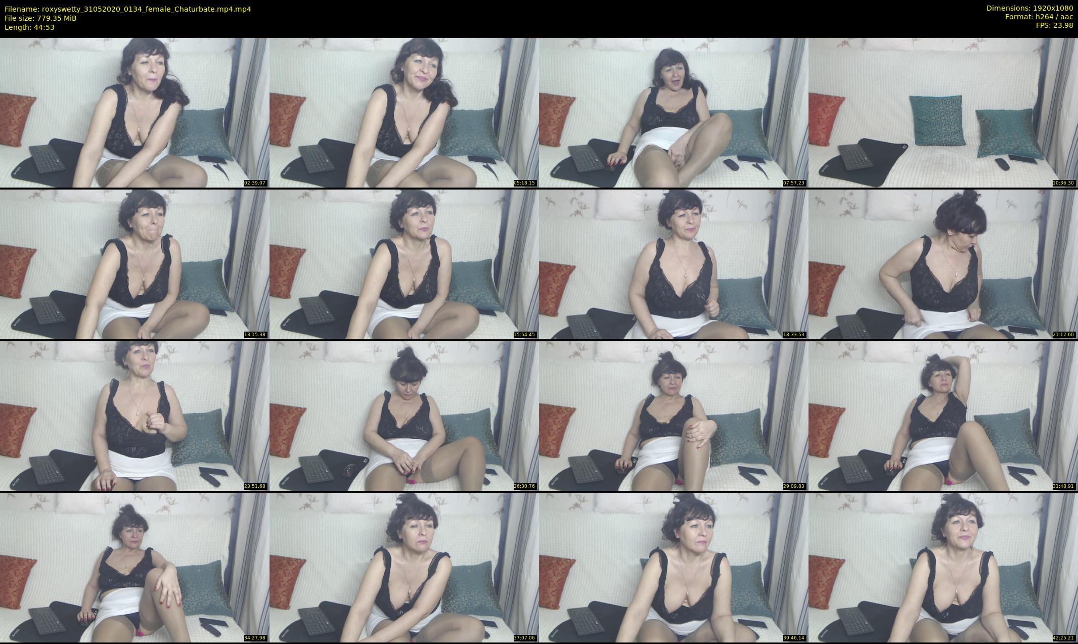roxyswetty — 45 minute Chaturbate female cam show recording, 1080p, May 31, 2020