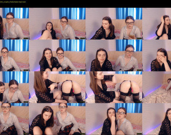 safiamegan — 24 minute Chaturbate couple cam show recording, 720p, May 30, 2020