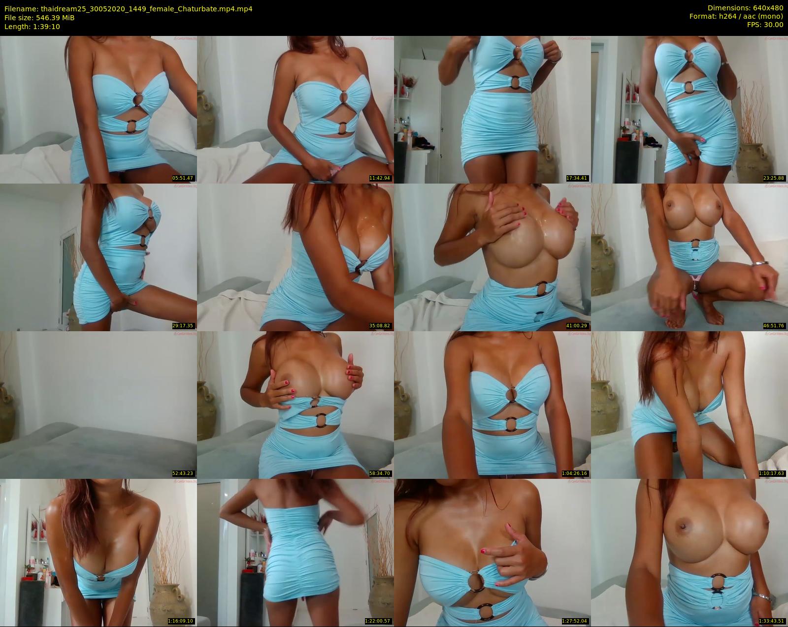 thaidream25 — 100 minute Chaturbate female cam show recording, 480p, May 30, 2020