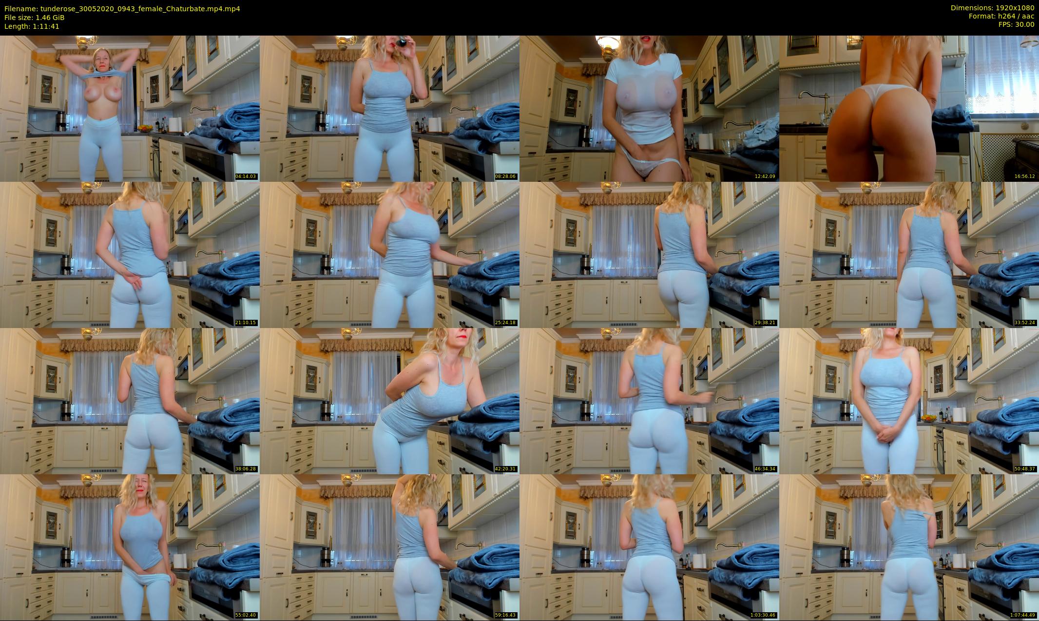 tunderose — 72 minute Chaturbate female cam show recording, 1080p, May 30, 2020