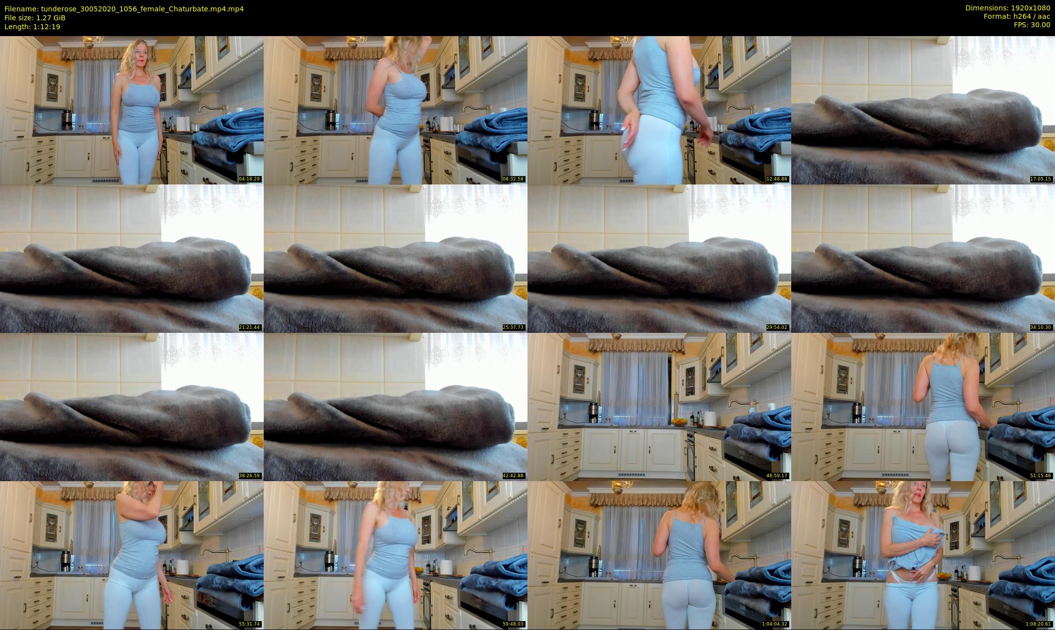 tunderose — 73 minute Chaturbate female cam show recording, 1080p, May 30, 2020