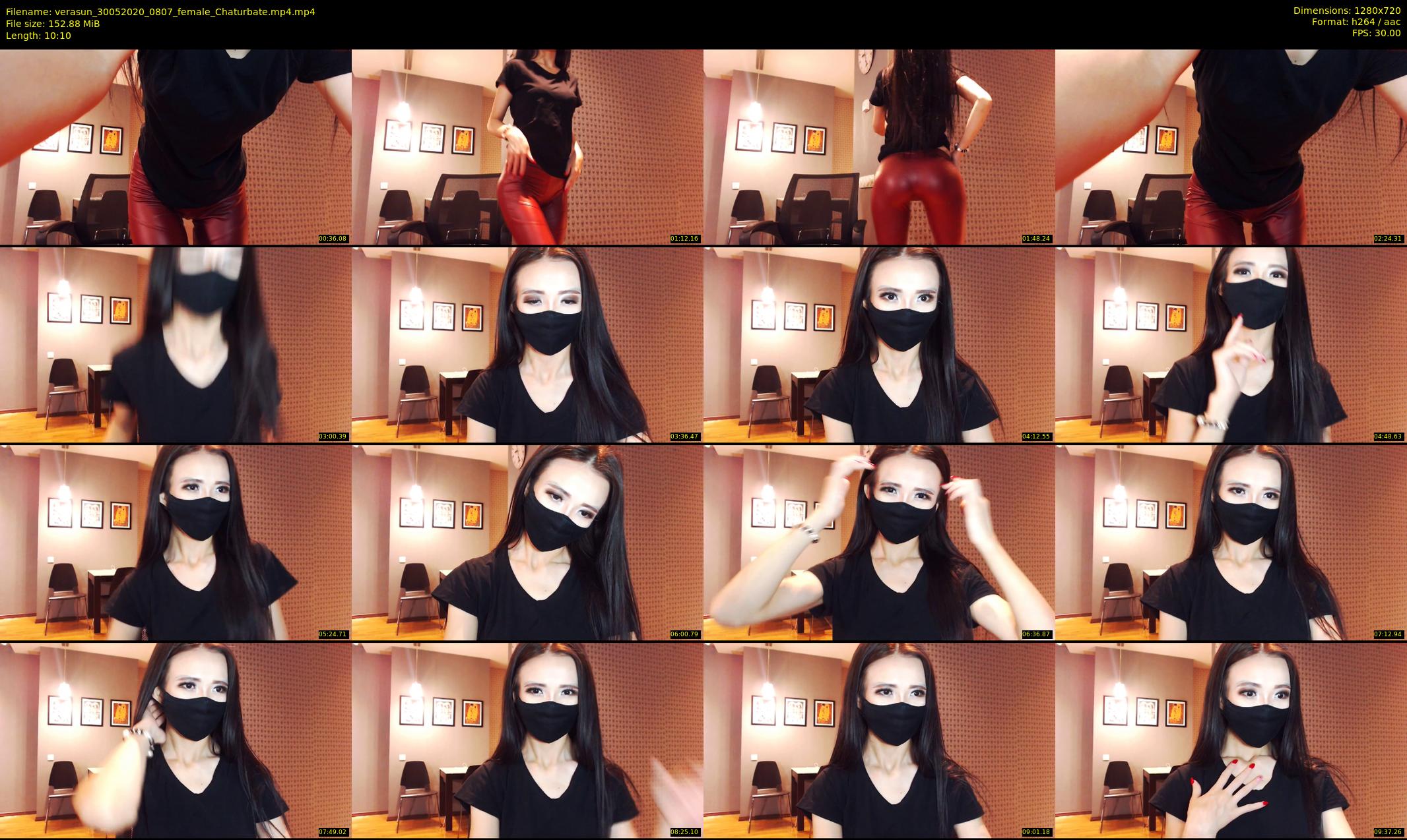 verasun — 11 minute Chaturbate female cam show recording, 720p, May 30, 2020