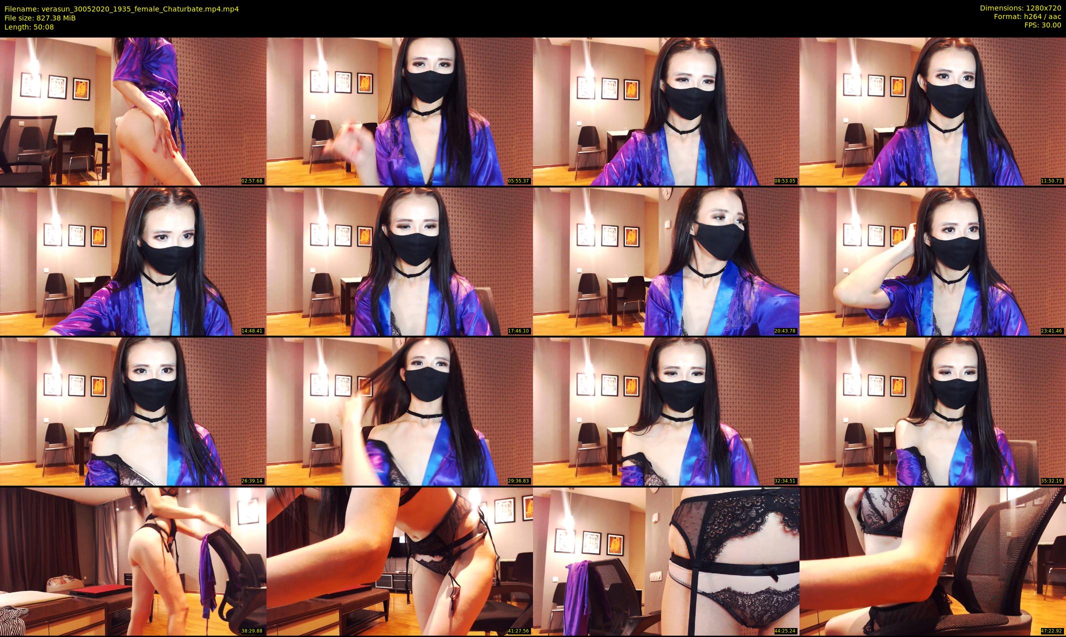 verasun — 51 minute Chaturbate female cam show recording, 720p, May 30, 2020