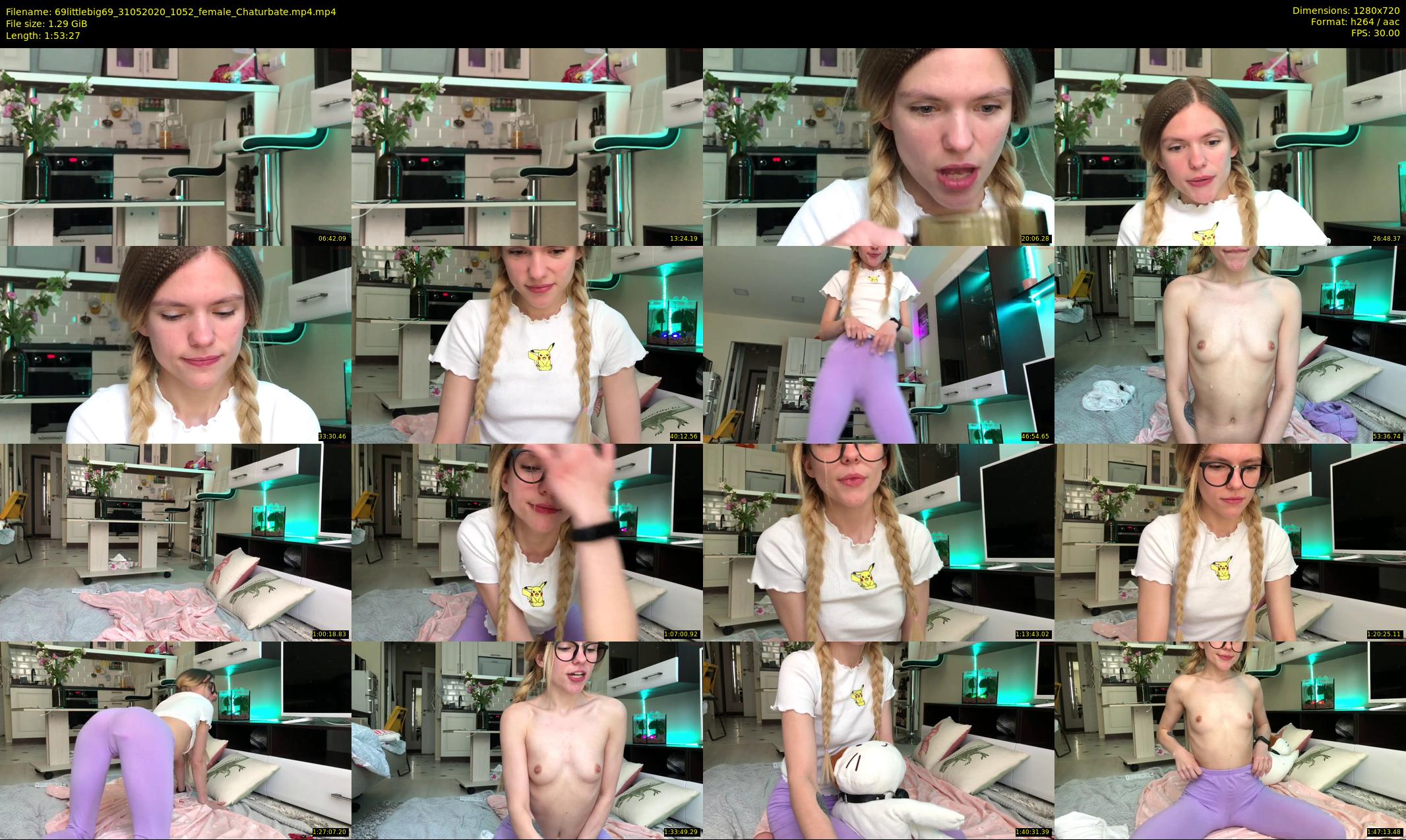 69littlebig69 — 114 minute Chaturbate couple cam show recording, 720p, May 31, 2020