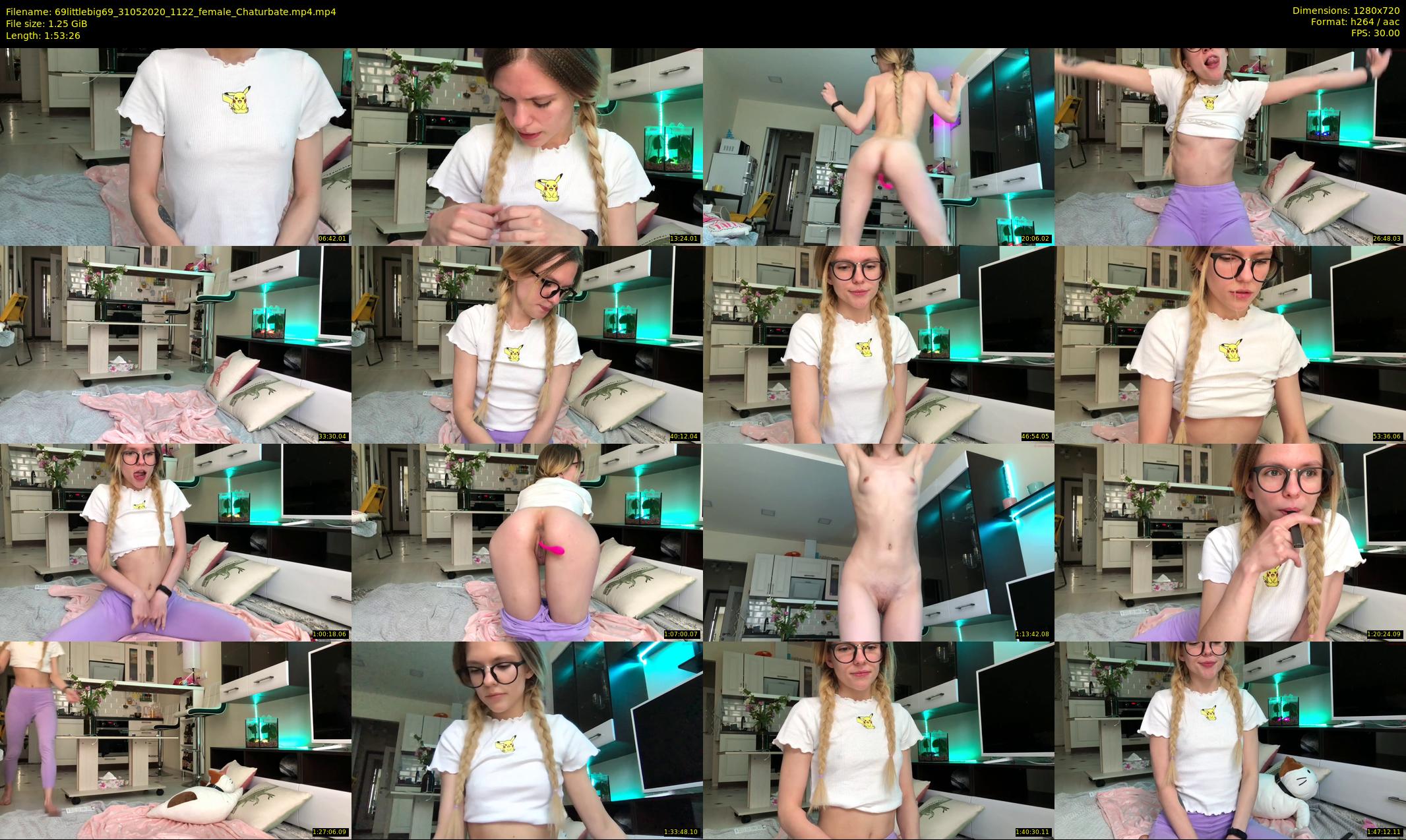 69littlebig69 — 114 minute Chaturbate couple cam show recording, 720p, May 31, 2020