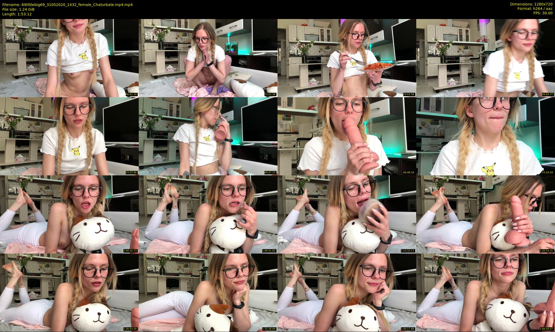 69littlebig69 — 114 minute Chaturbate couple cam show recording, 720p, May 31, 2020