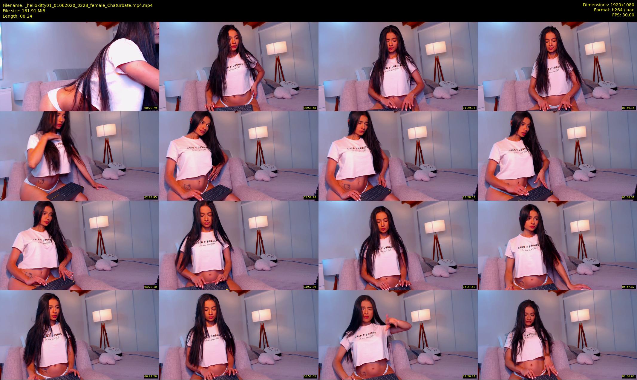 _hellokitty01 — 9 minute Chaturbate female cam show recording, 1080p, Jun 1, 2020