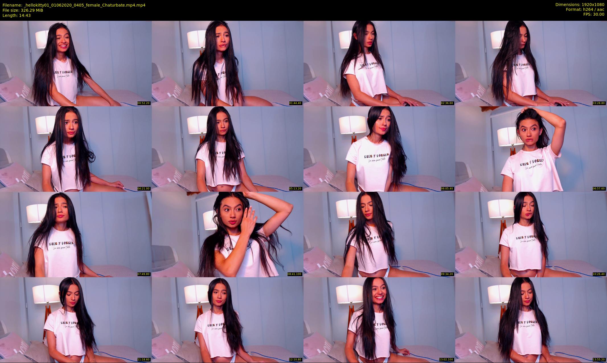 _hellokitty01 — 15 minute Chaturbate female cam show recording, 1080p, Jun 1, 2020