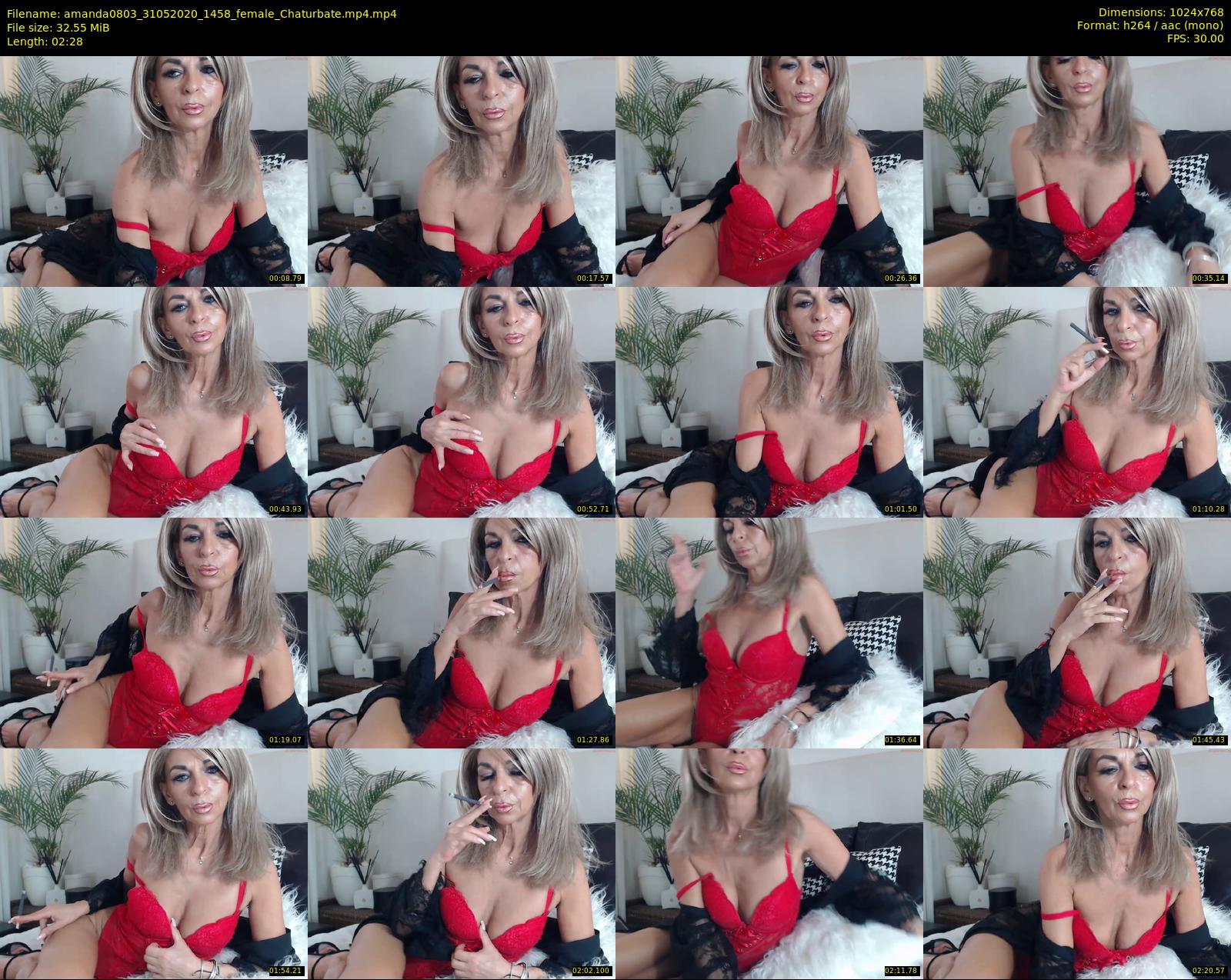 amanda0803 — 3 minute Chaturbate female cam show recording, 720p, May 31, 2020