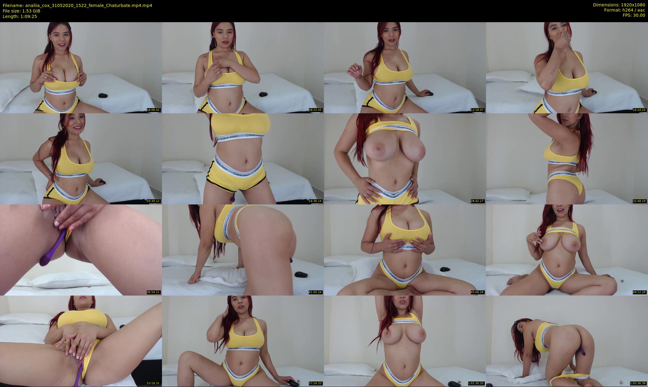analiia_cox — 70 minute Chaturbate female cam show recording, 1080p, May 31, 2020