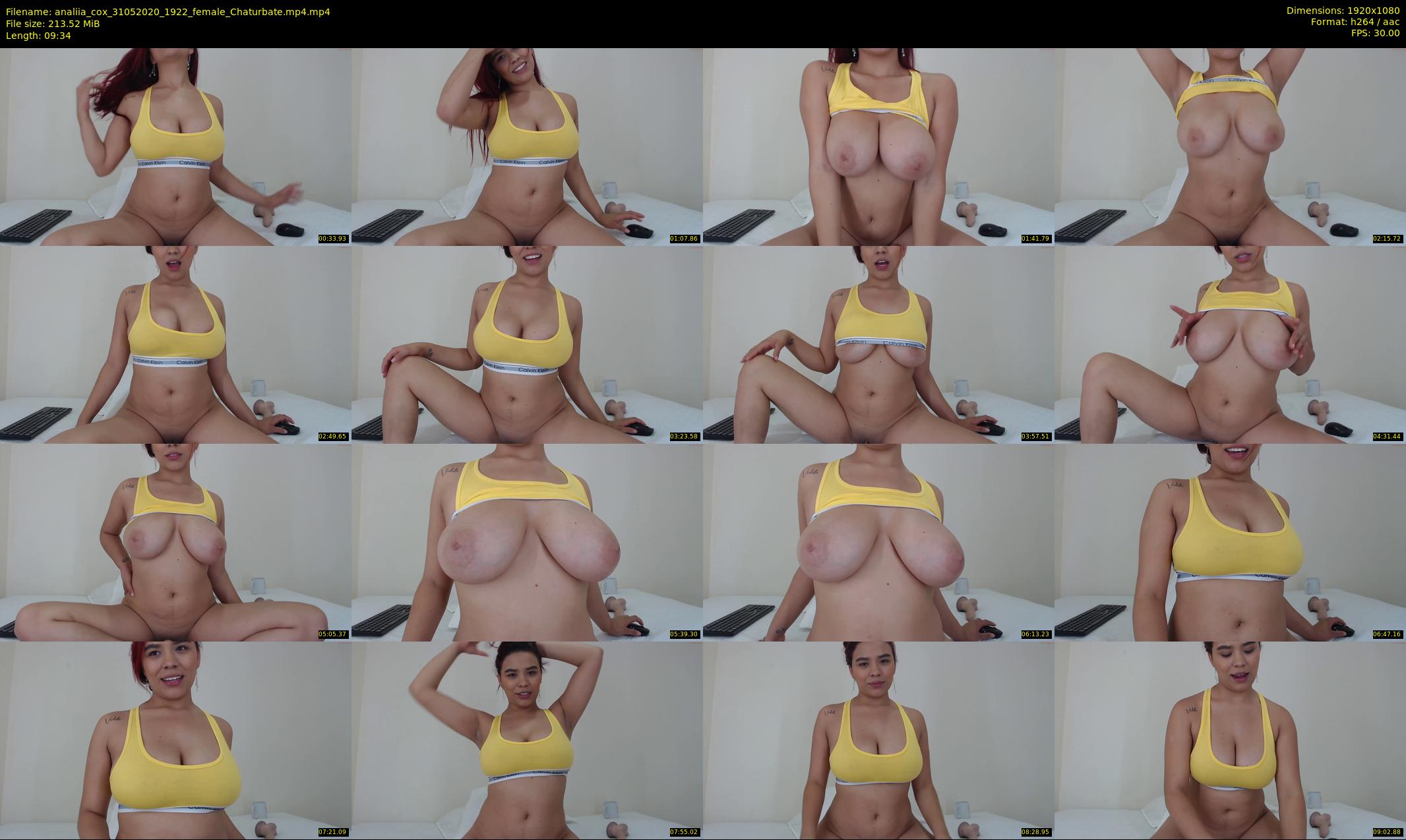 analiia_cox — 10 minute Chaturbate female cam show recording, 1080p, May 31, 2020