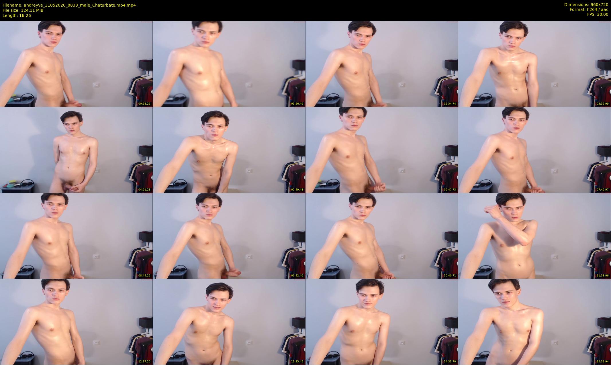 andreyve — 17 minute Chaturbate male cam show recording, 720p, May 31, 2020