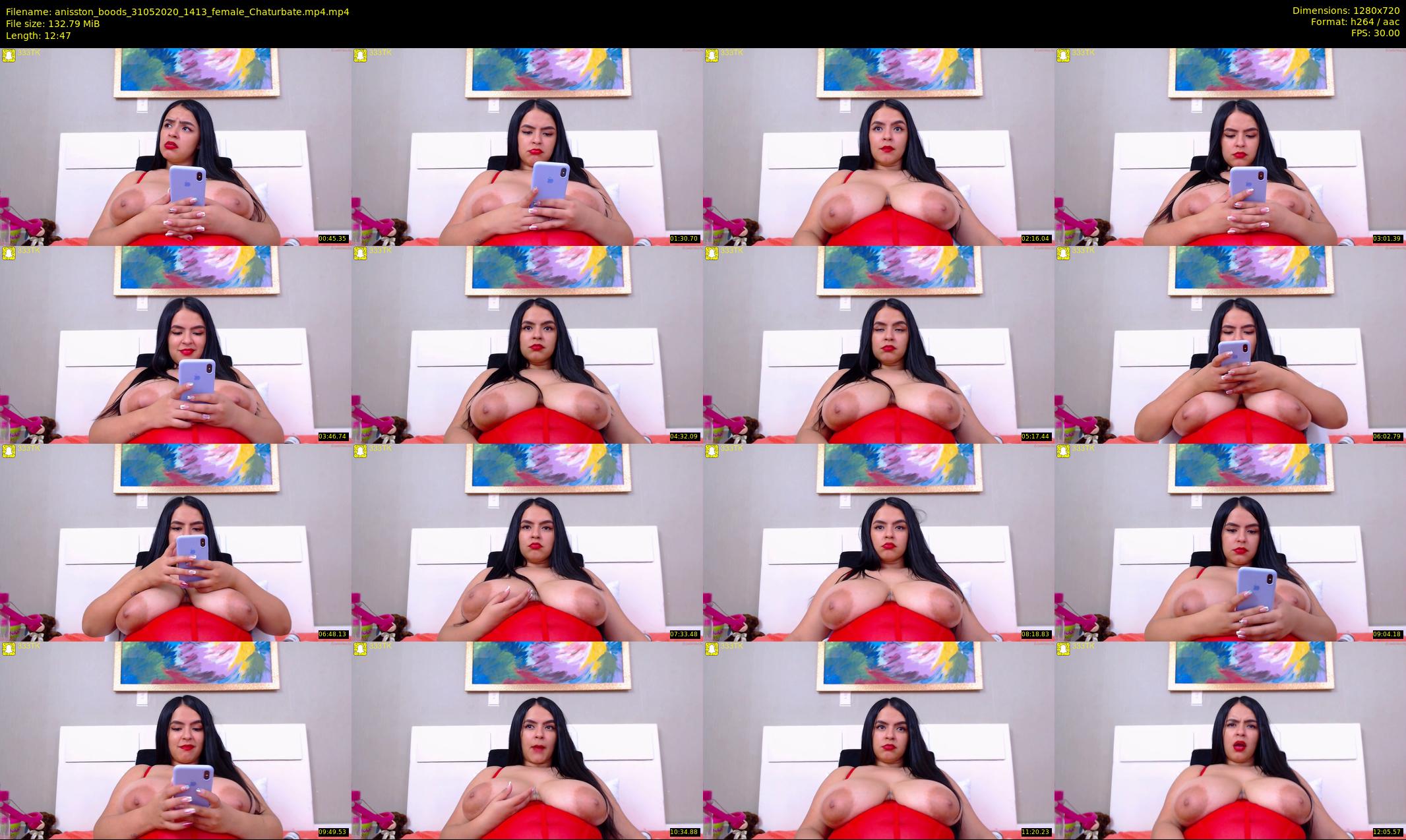 anisston_boods — 13 minute Chaturbate female cam show recording, 720p, May 31, 2020