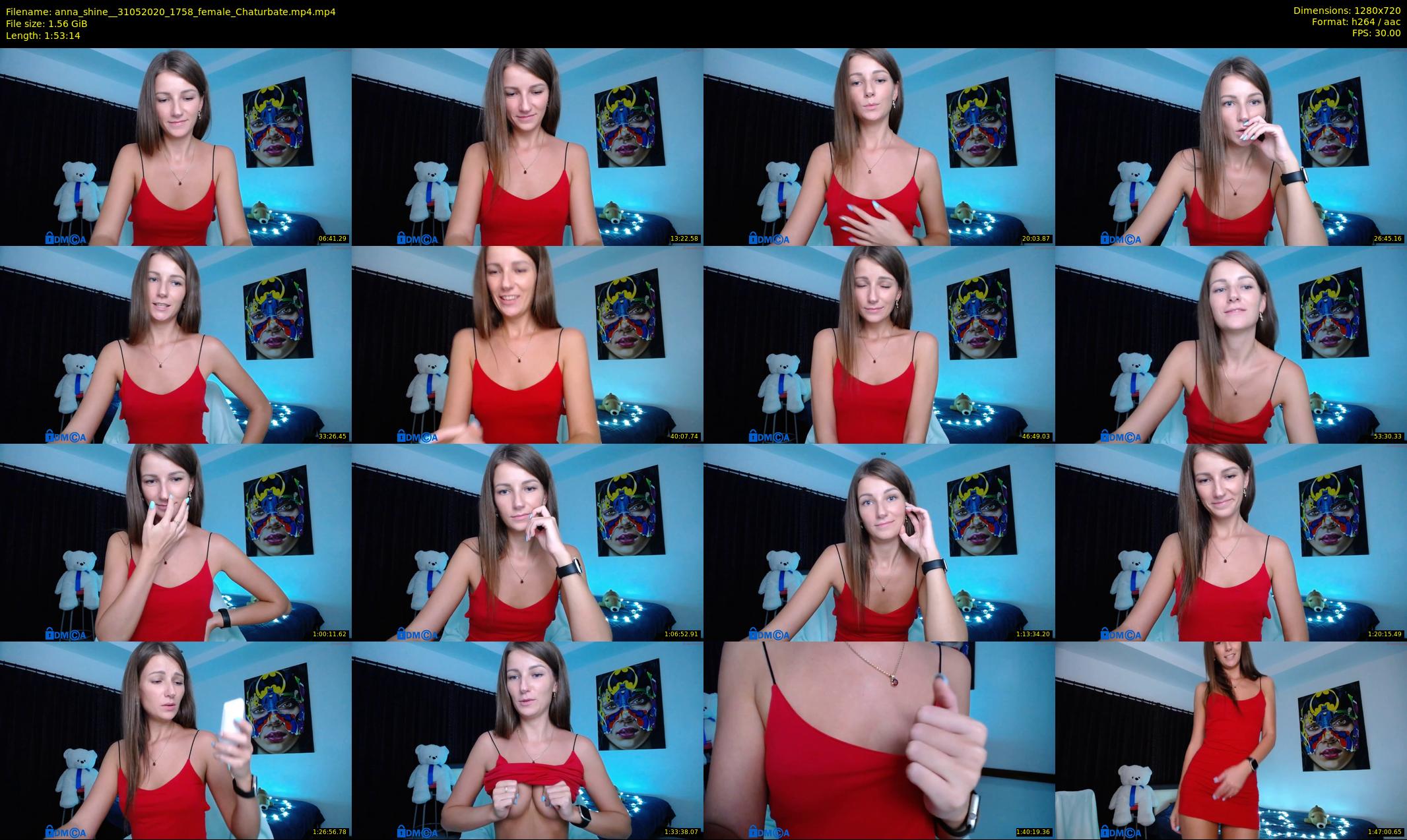 anna_shine_ — 114 minute Chaturbate female cam show recording, 720p, May 31, 2020