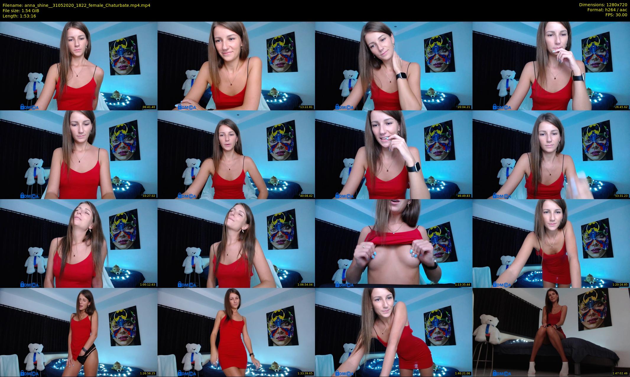 anna_shine_ — 114 minute Chaturbate female cam show recording, 720p, May 31, 2020