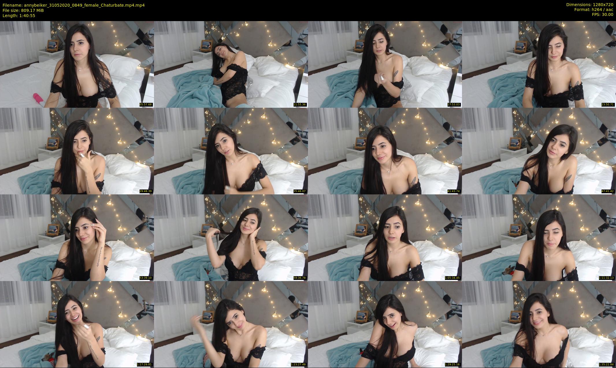 annybeiker — 101 minute Chaturbate female cam show recording, 720p, May 31, 2020