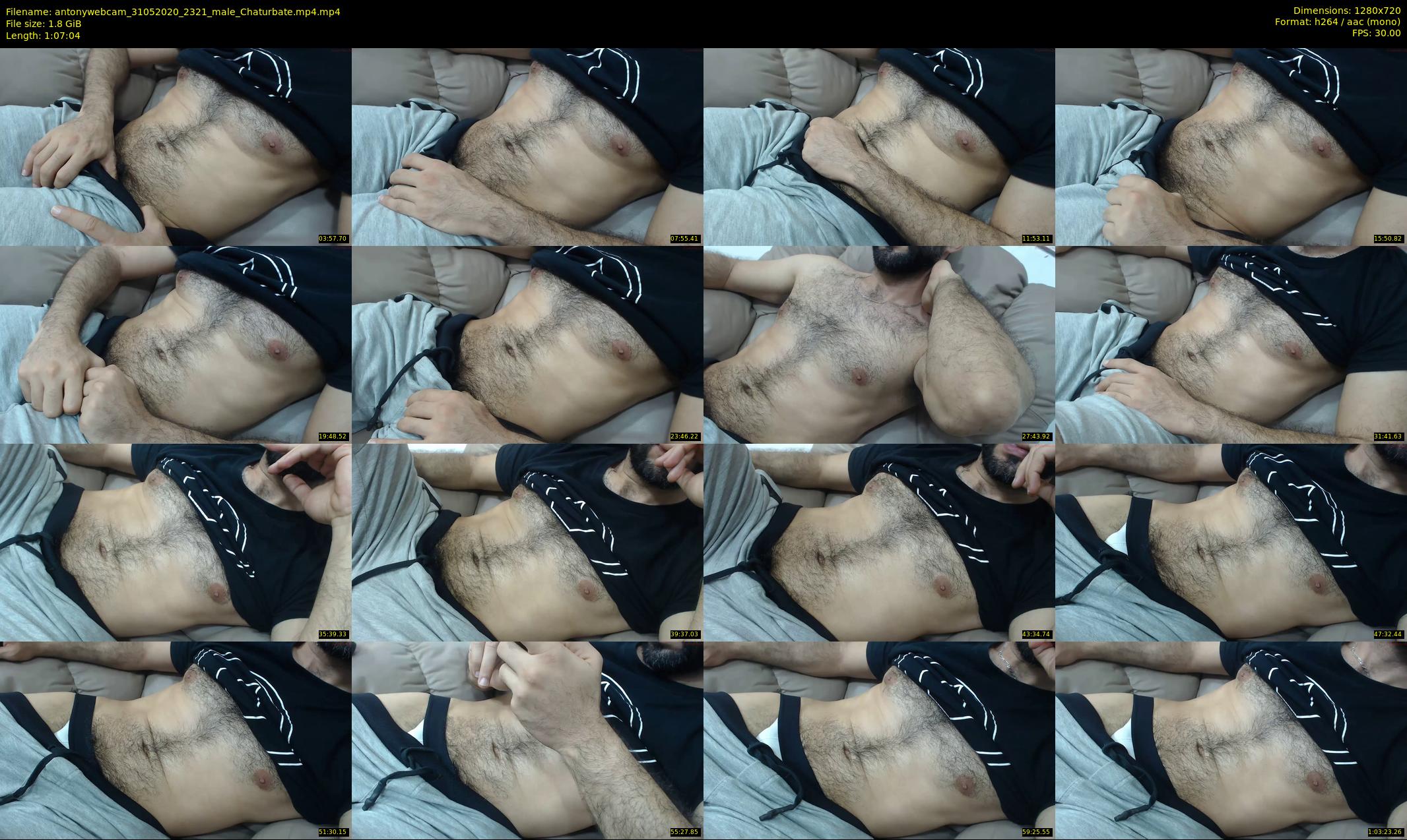 antonywebcam — 68 minute Chaturbate male cam show recording, 720p, May 31, 2020