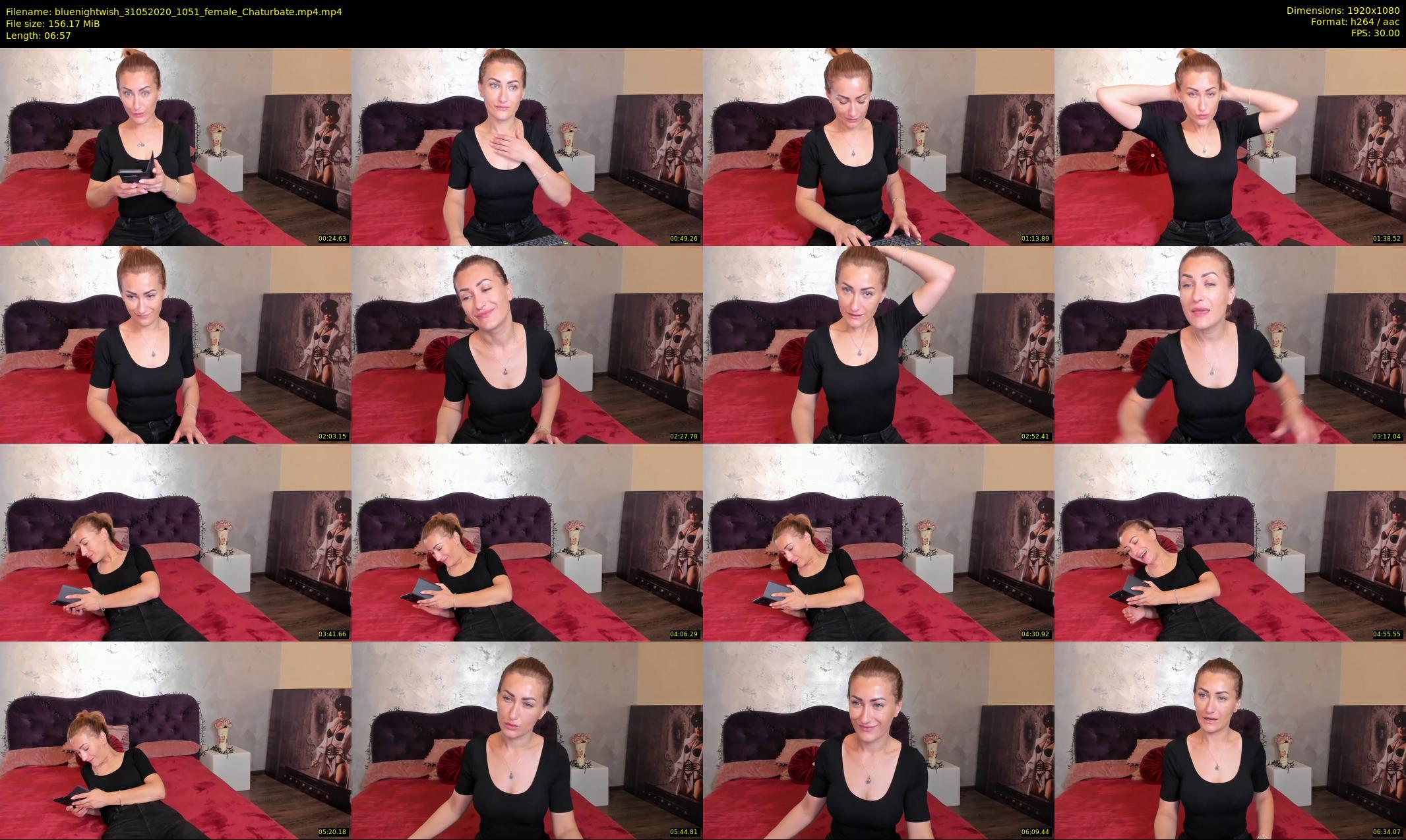 bluenightwish — 7 minute Chaturbate female cam show recording, 1080p, May 31, 2020