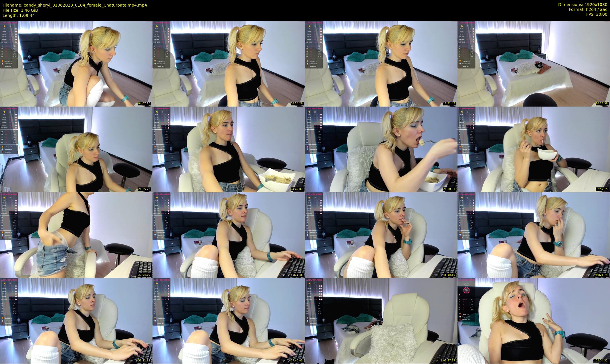 candy_sheryl — 70 minute Chaturbate female cam show recording, 1080p, Jun 1, 2020