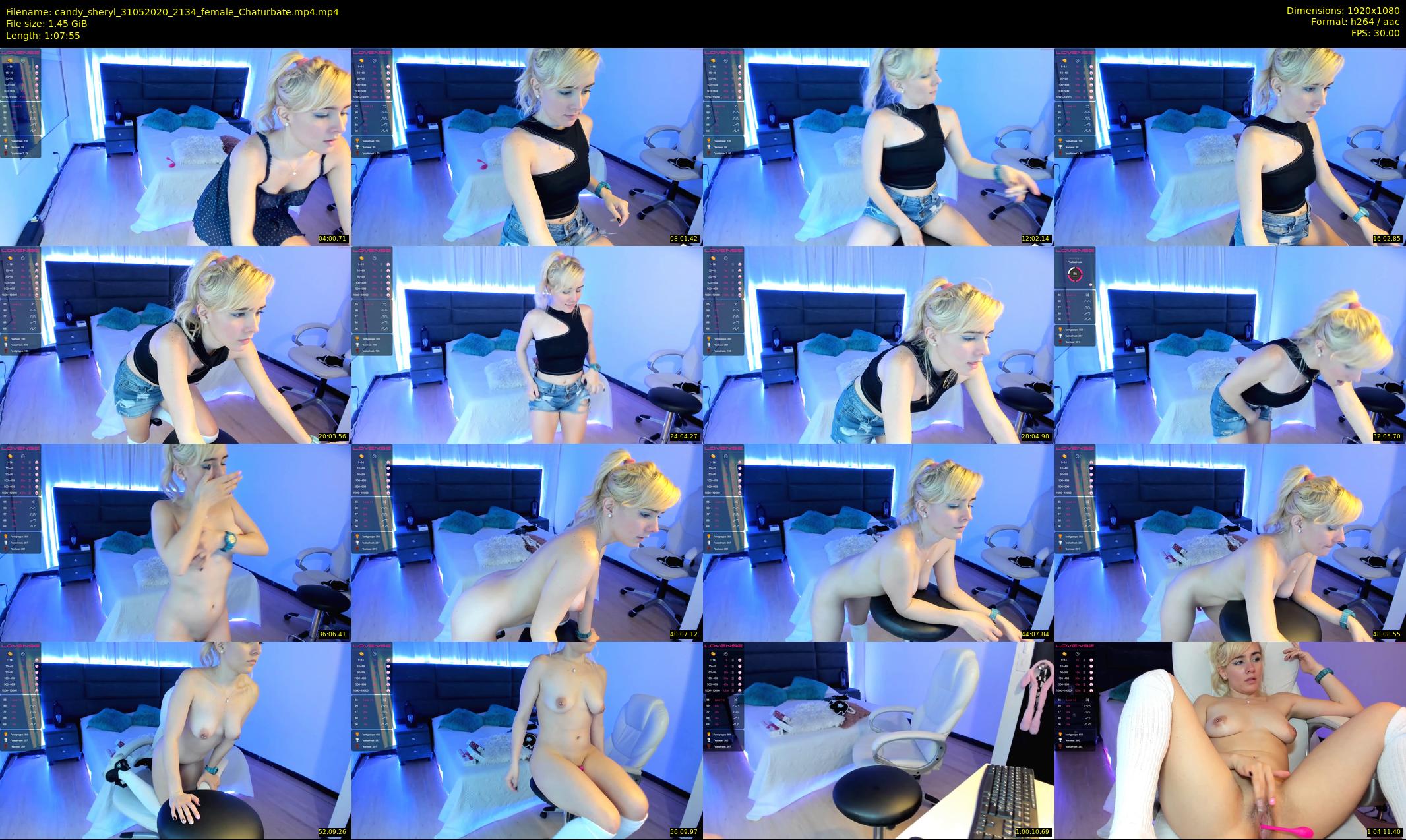 candy_sheryl — 68 minute Chaturbate female cam show recording, 1080p, May 31, 2020