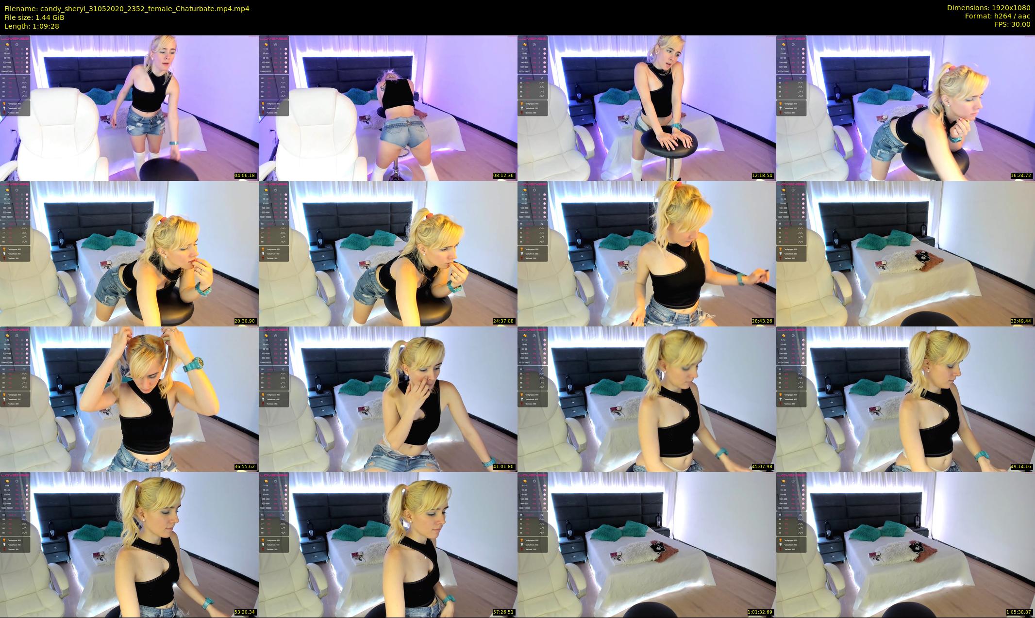 candy_sheryl — 70 minute Chaturbate female cam show recording, 1080p, May 31, 2020