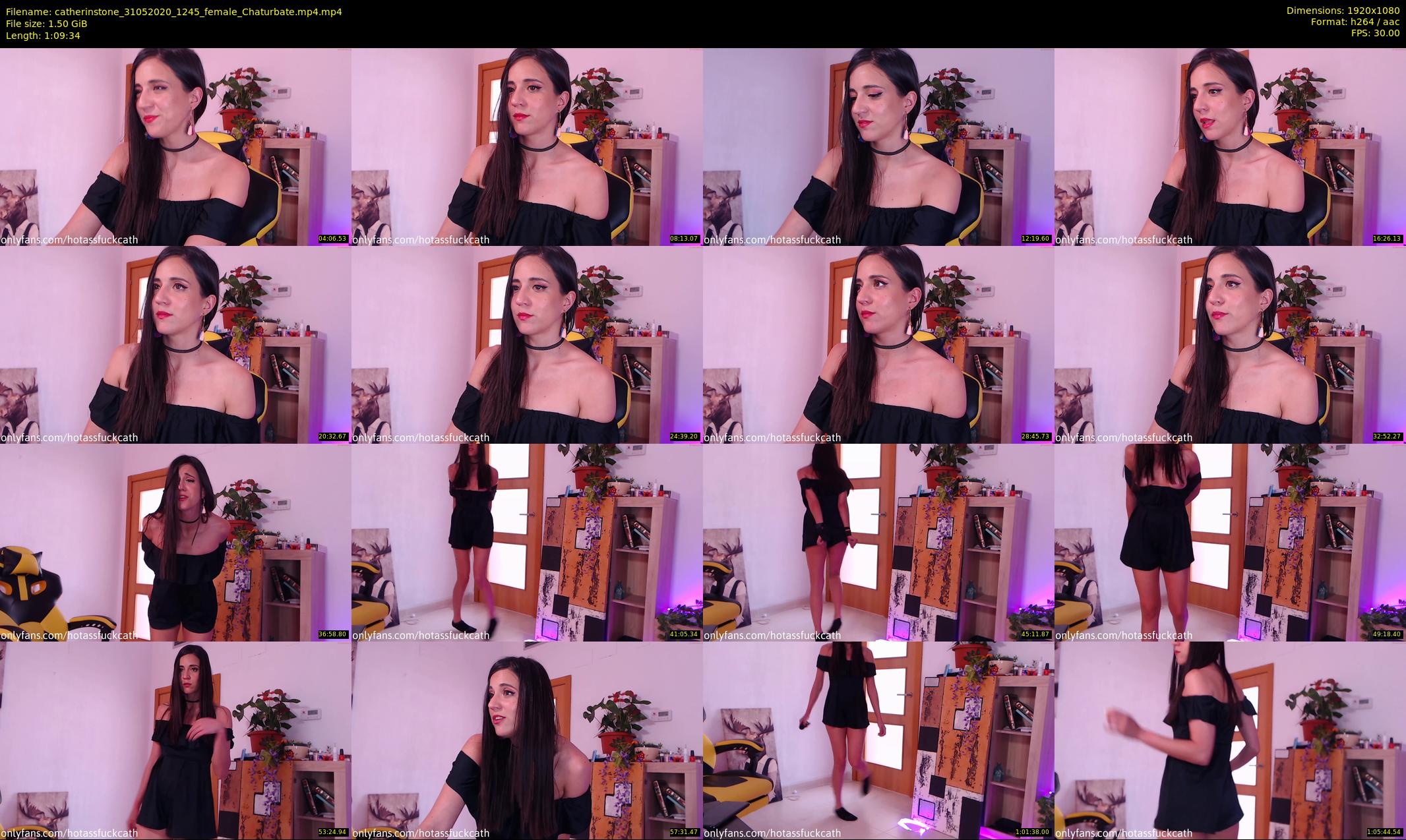 catherinstone — 70 minute Chaturbate female cam show recording, 1080p, May 31, 2020