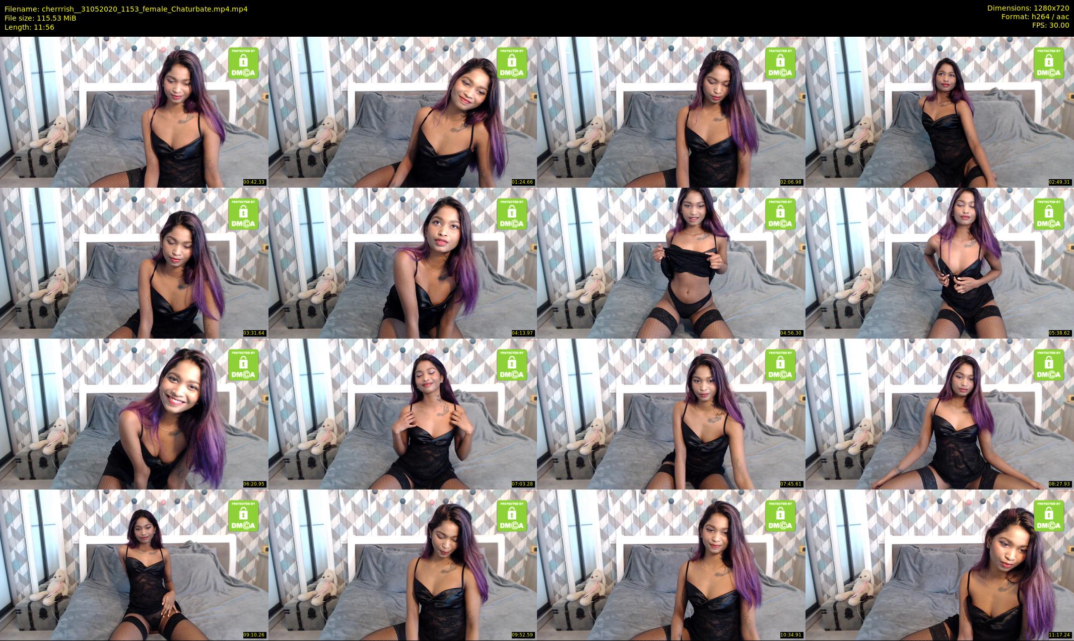 cherrrish_ — 12 minute Chaturbate female cam show recording, 720p, May 31, 2020
