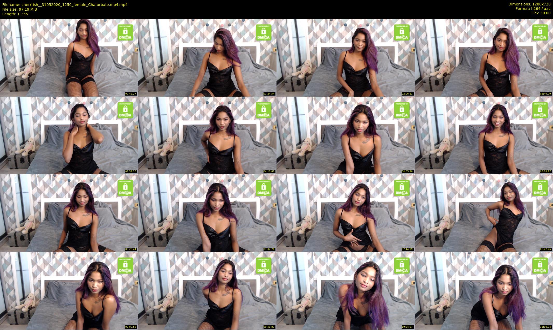 cherrrish_ — 12 minute Chaturbate female cam show recording, 720p, May 31, 2020