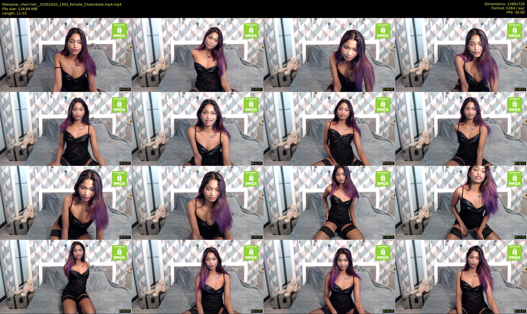 cherrrish_ — 12 minute Chaturbate female cam show recording, 720p, May 31, 2020