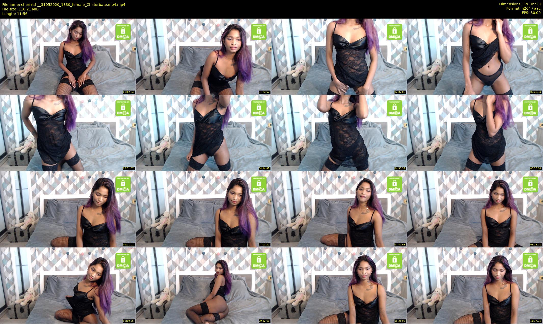 cherrrish_ — 12 minute Chaturbate female cam show recording, 720p, May 31, 2020