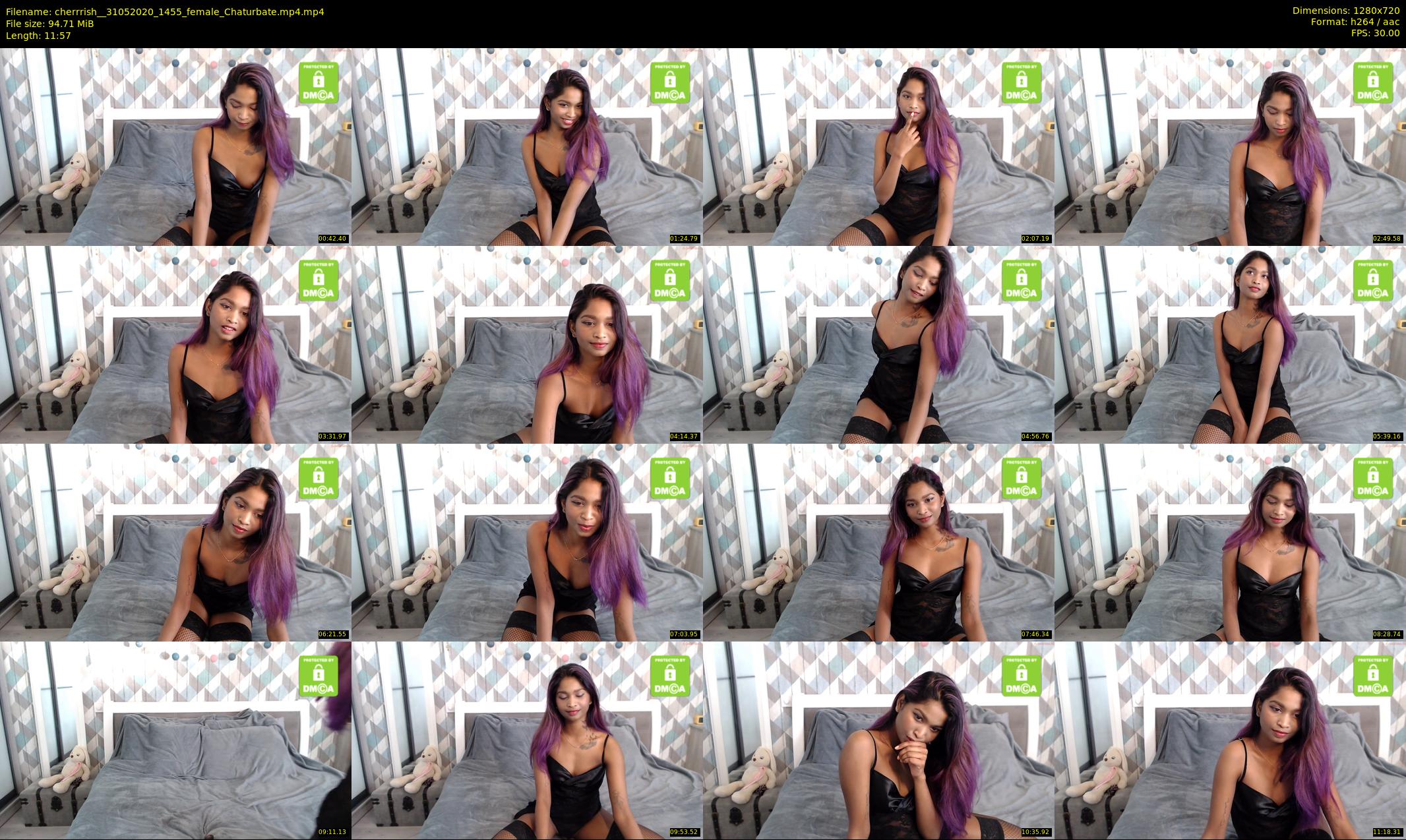 cherrrish_ — 12 minute Chaturbate female cam show recording, 720p, May 31, 2020