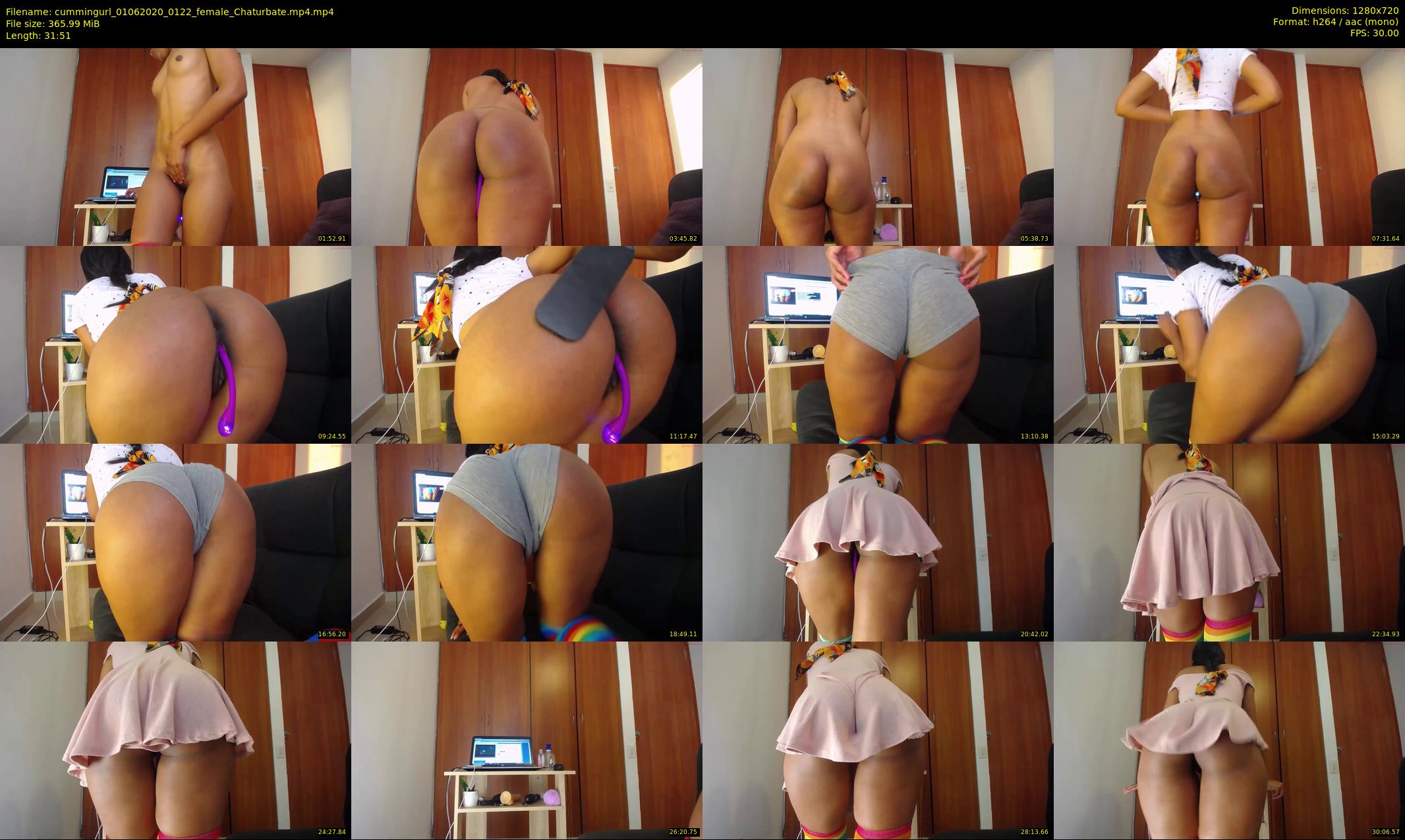 cummingurl — 32 minute Chaturbate couple cam show recording, 720p, Jun 1, 2020