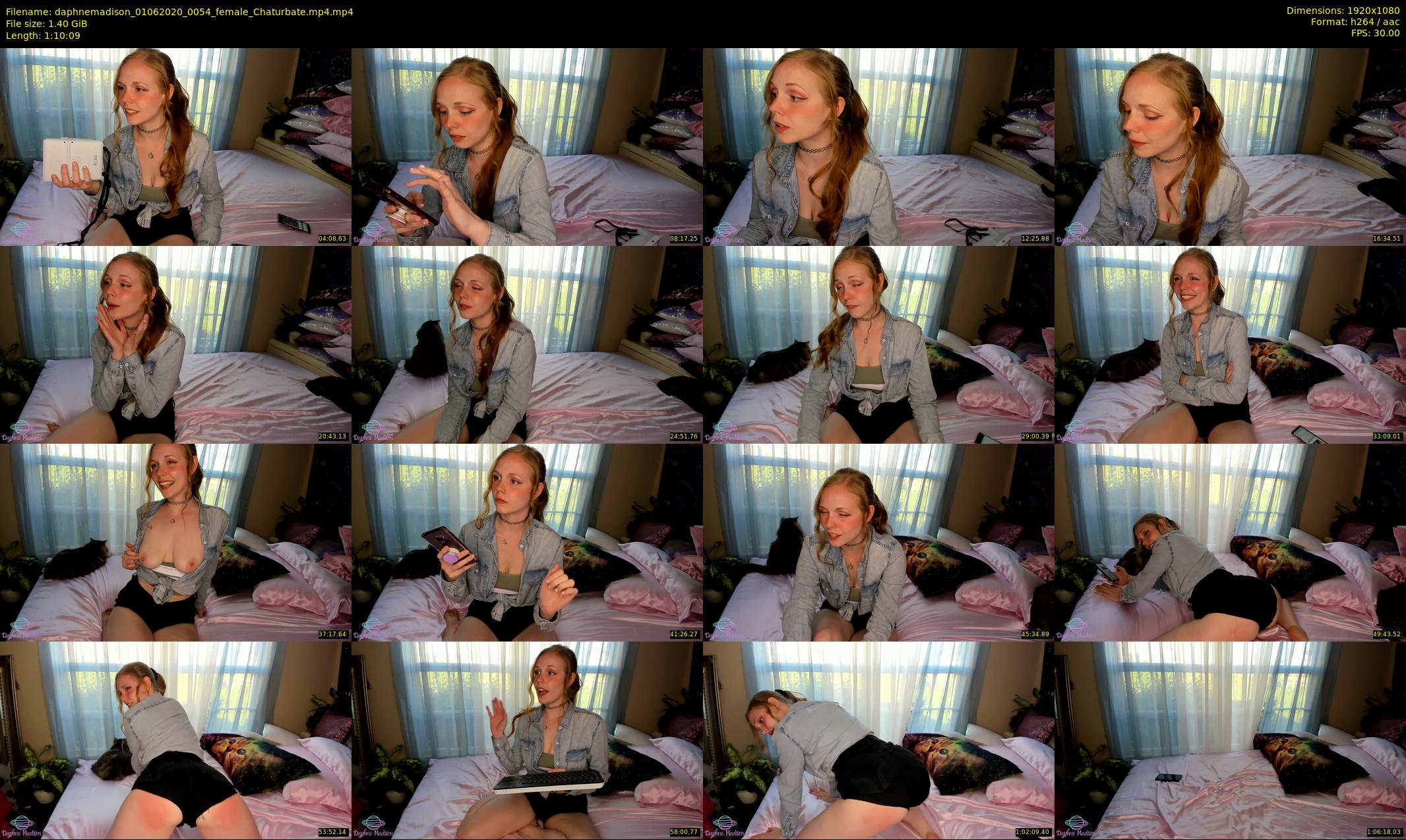 daphnemadison — 71 minute Chaturbate couple cam show recording, 1080p, Jun 1, 2020