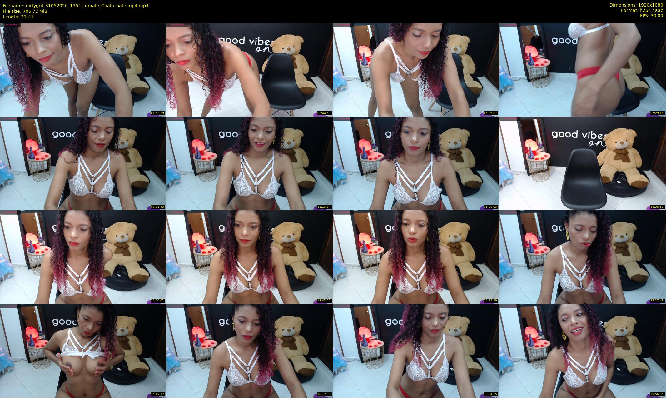 dirtygril — 32 minute Chaturbate female cam show recording, 1080p, May 31, 2020