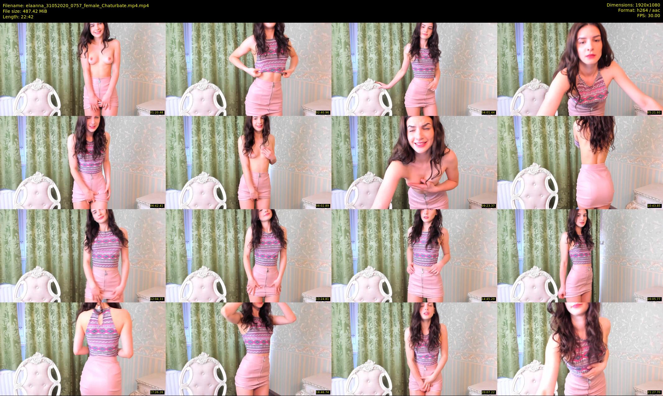 elaanna — 23 minute Chaturbate female cam show recording, 1080p, May 31, 2020