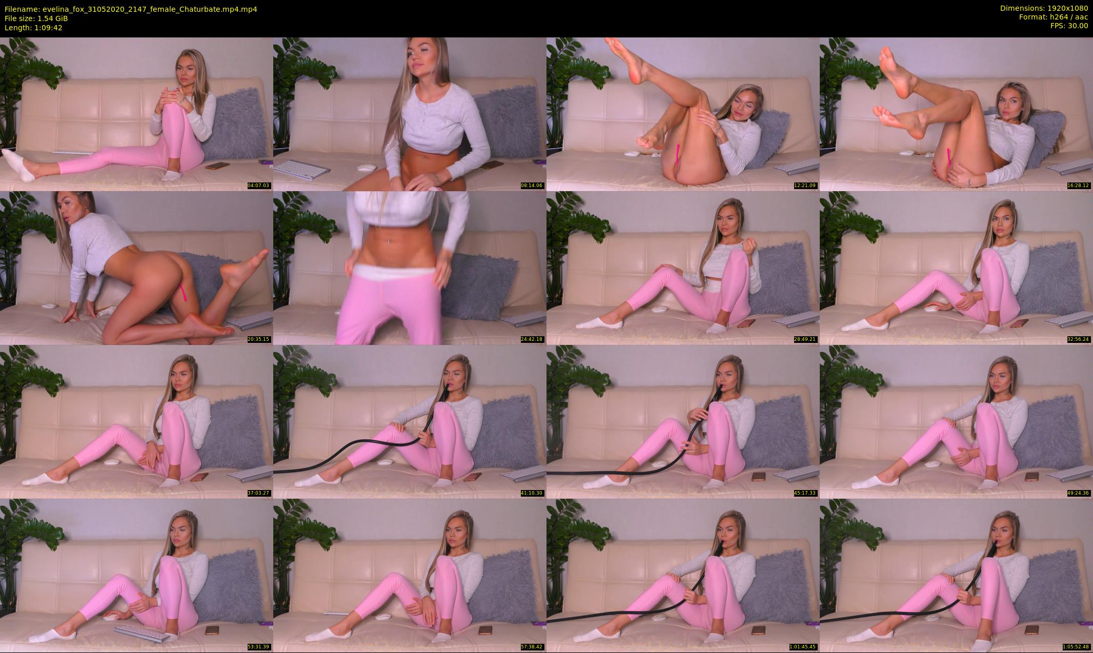 evelina_fox — 70 minute Chaturbate female cam show recording, 1080p, May 31, 2020