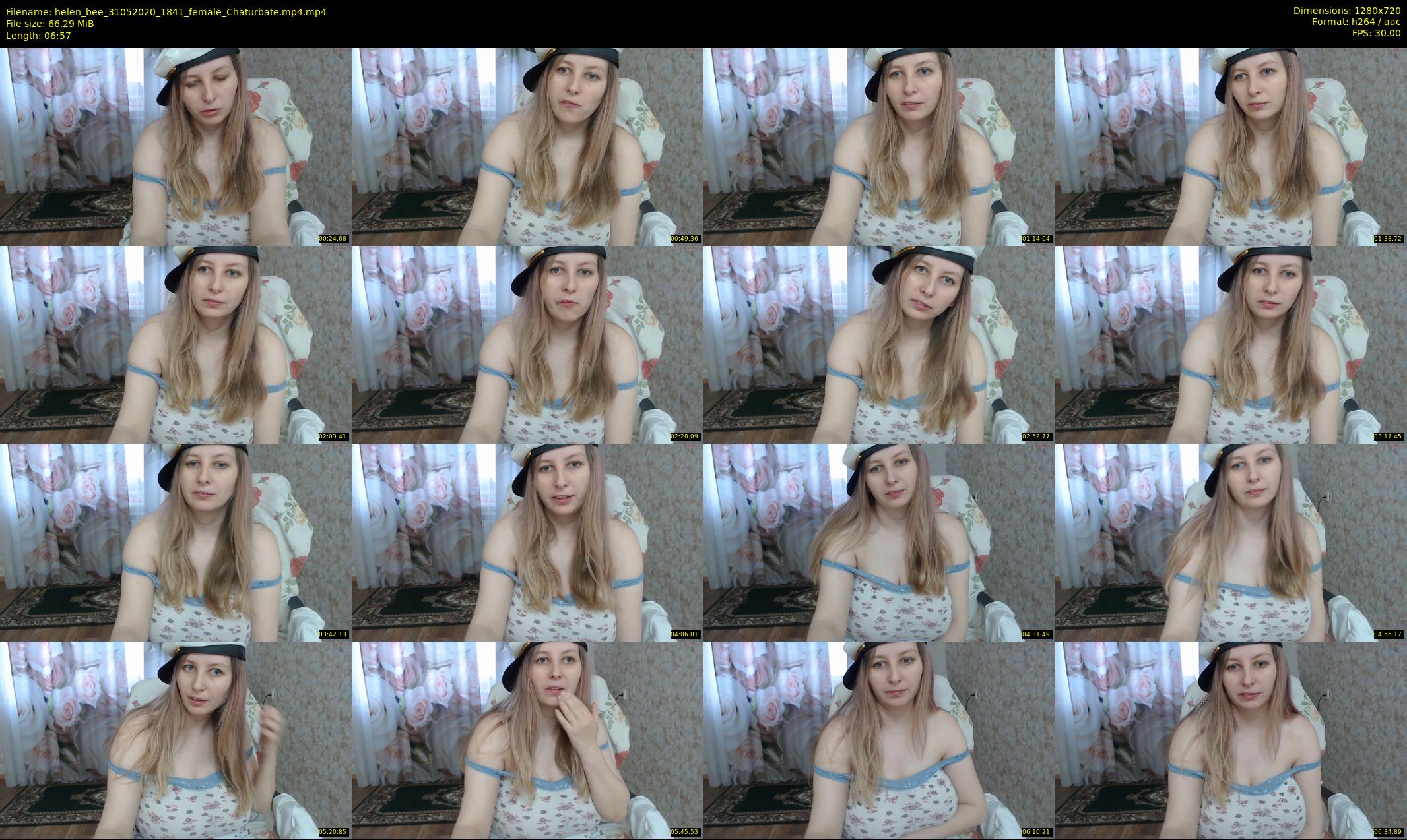 helen_bee — 7 minute Chaturbate female cam show recording, 720p, May 31, 2020