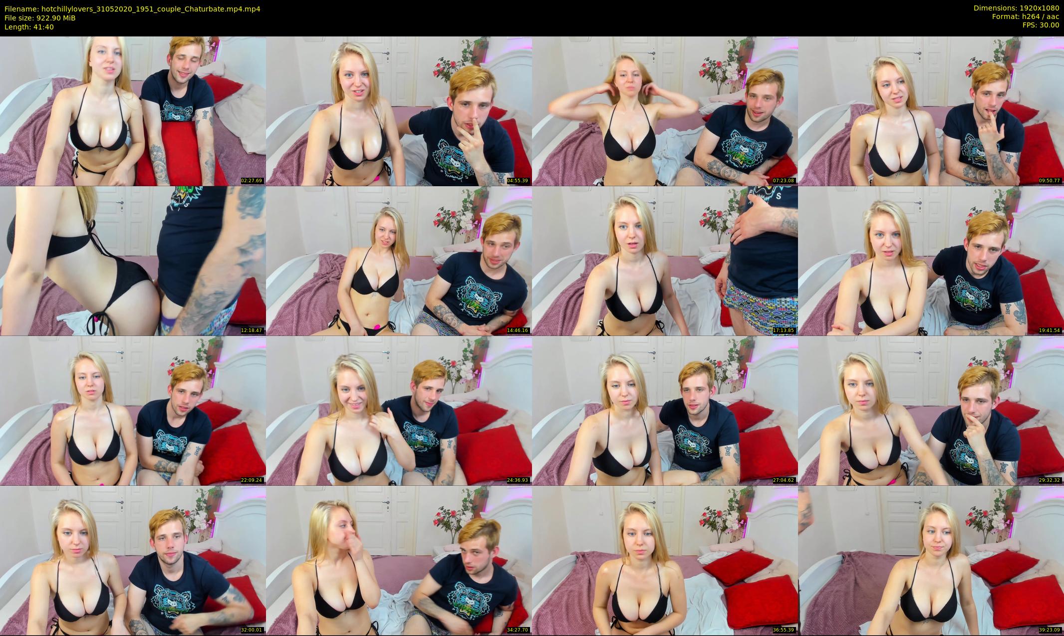 hotchillylovers — 42 minute Chaturbate couple cam show recording, 1080p, May 31, 2020