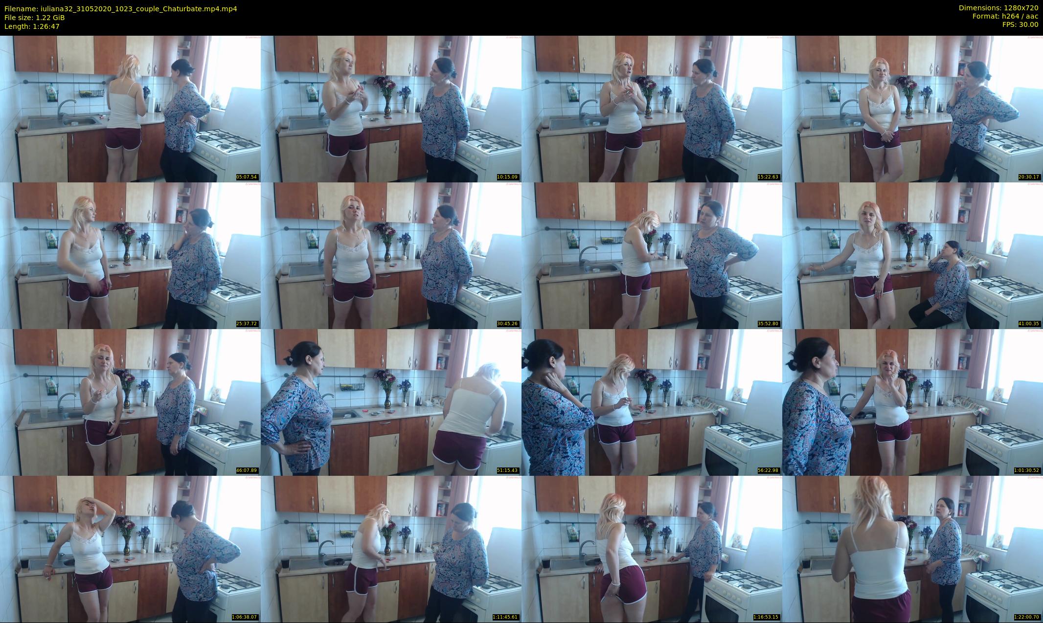 iuliana32 — 87 minute Chaturbate couple cam show recording, 720p, May 31, 2020