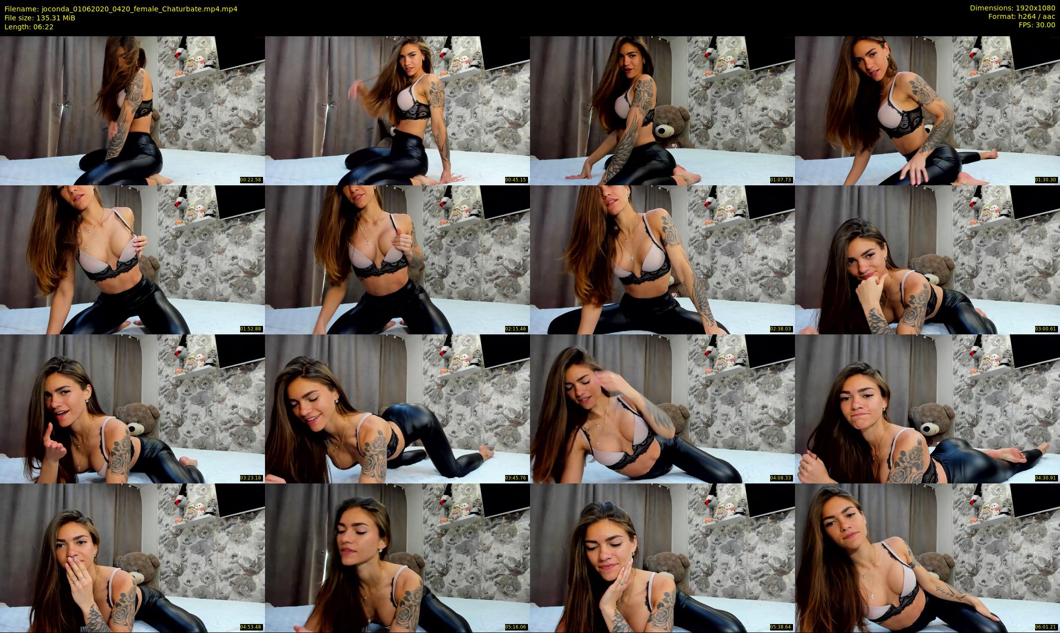 joconda — 7 minute Chaturbate female cam show recording, 1080p, Jun 1, 2020