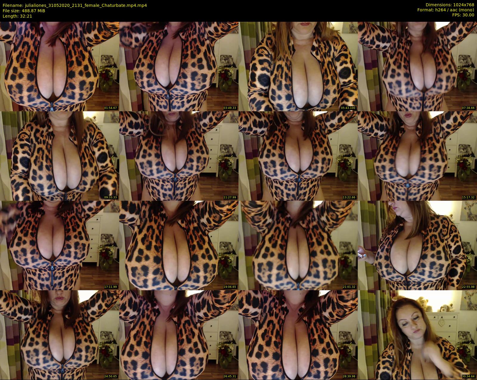 julialiones — 33 minute Chaturbate female cam show recording, 720p, May 31, 2020