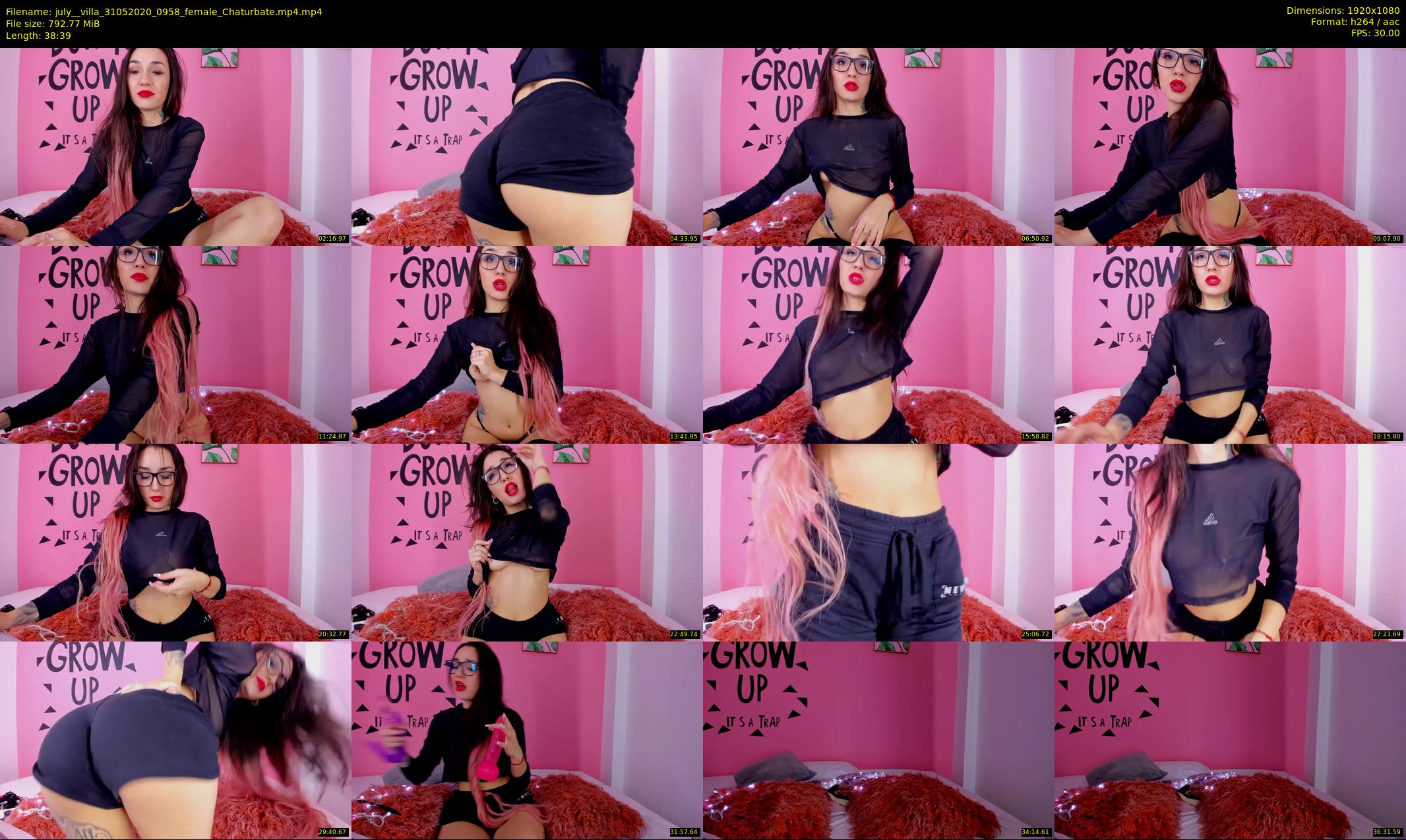 july__villa — 39 minute Chaturbate female cam show recording, 1080p, May 31, 2020