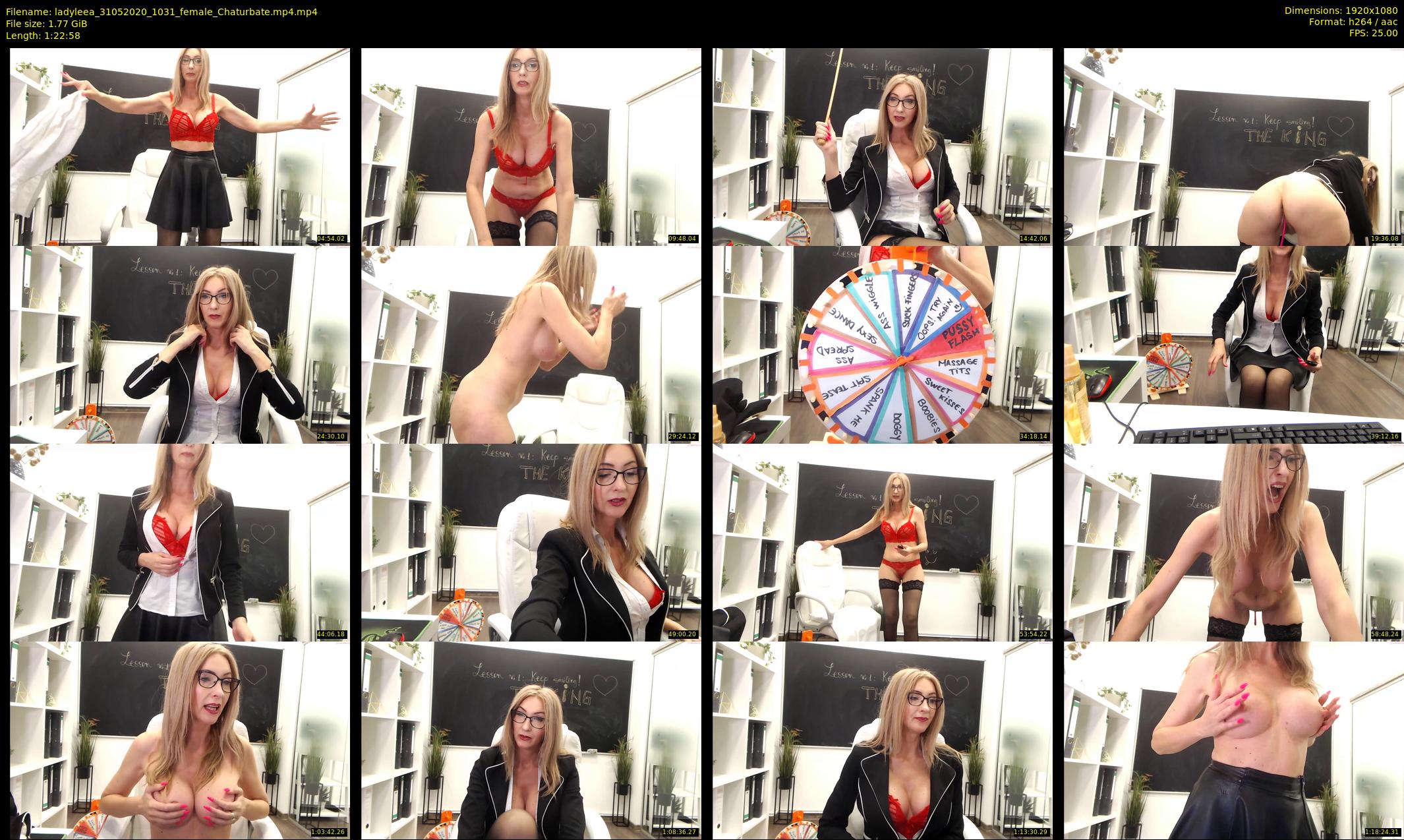 ladyleea — 83 minute Chaturbate female cam show recording, 1080p, May 31, 2020