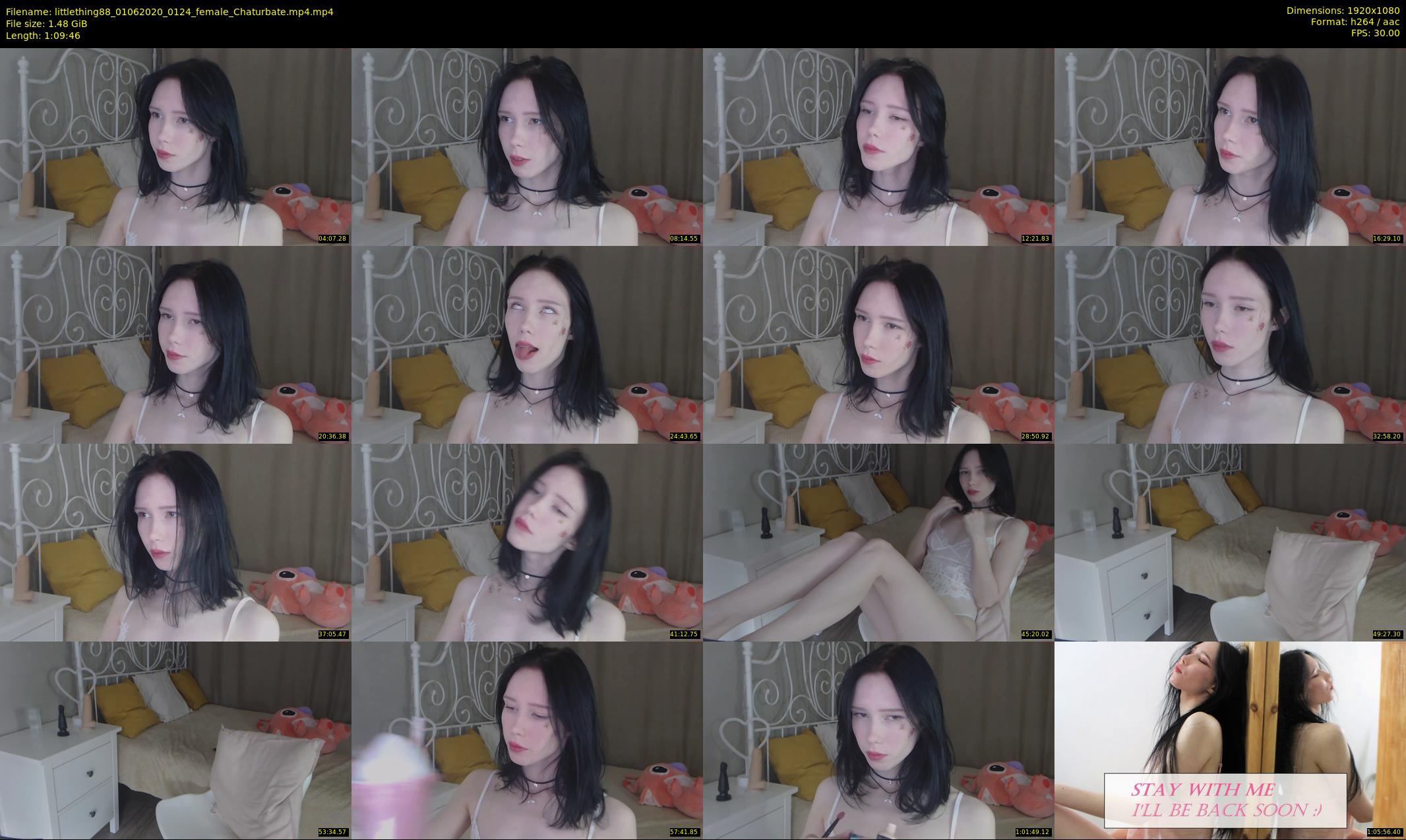 littlething88 — 70 minute Chaturbate female cam show recording, 1080p, Jun 1, 2020