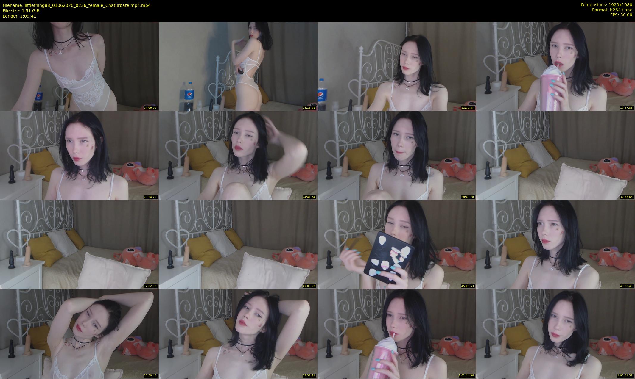 littlething88 — 70 minute Chaturbate female cam show recording, 1080p, Jun 1, 2020