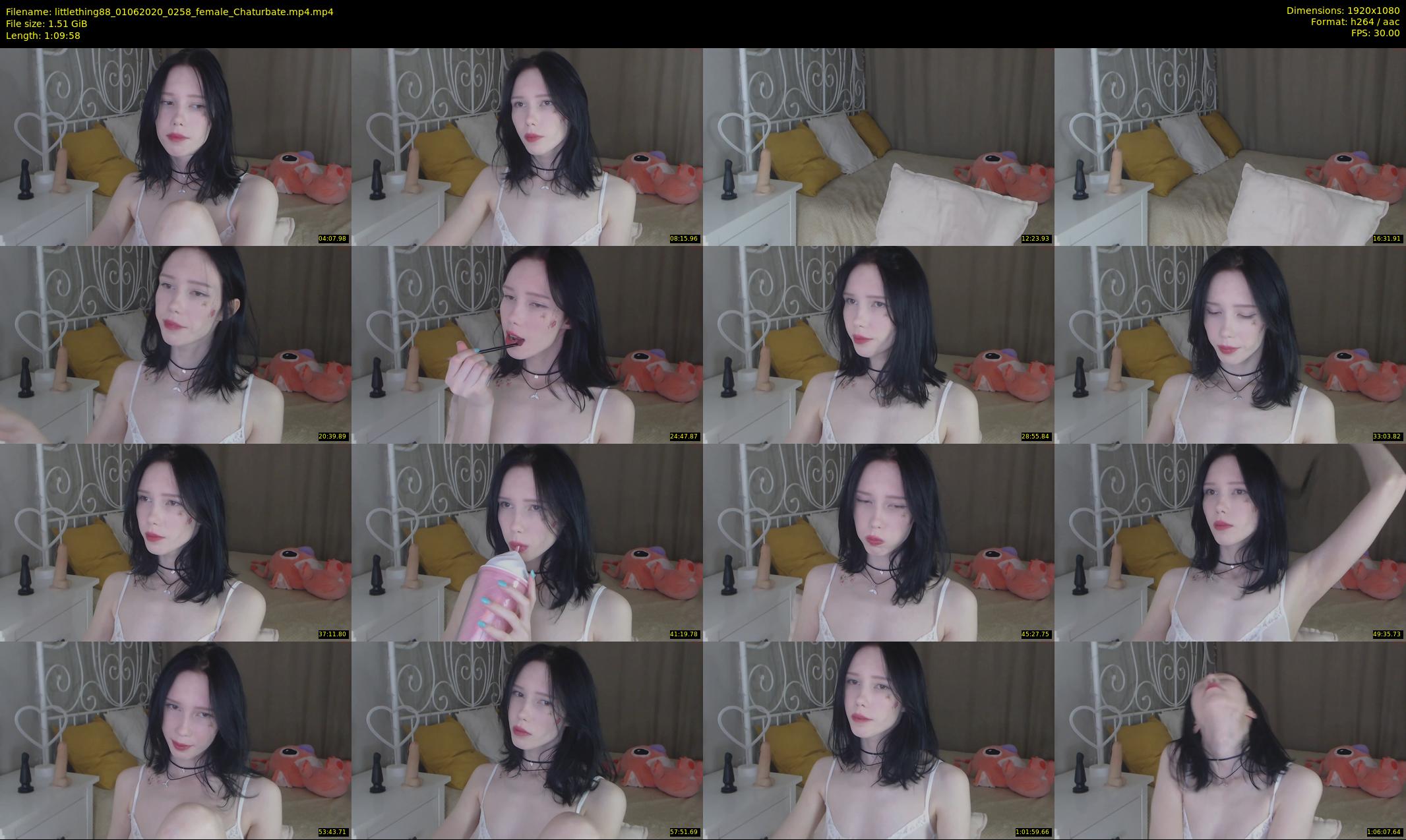 littlething88 — 70 minute Chaturbate female cam show recording, 1080p, Jun 1, 2020