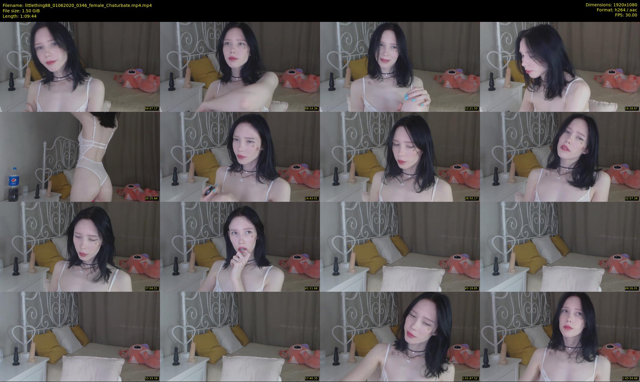 littlething88 — 70 minute Chaturbate female cam show recording, 1080p, Jun 1, 2020