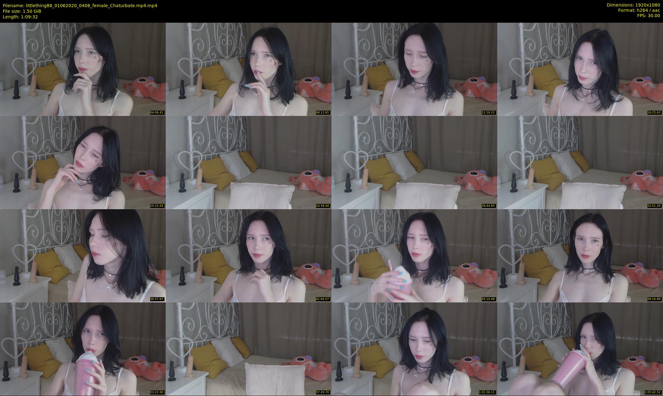 littlething88 — 70 minute Chaturbate female cam show recording, 1080p, Jun 1, 2020